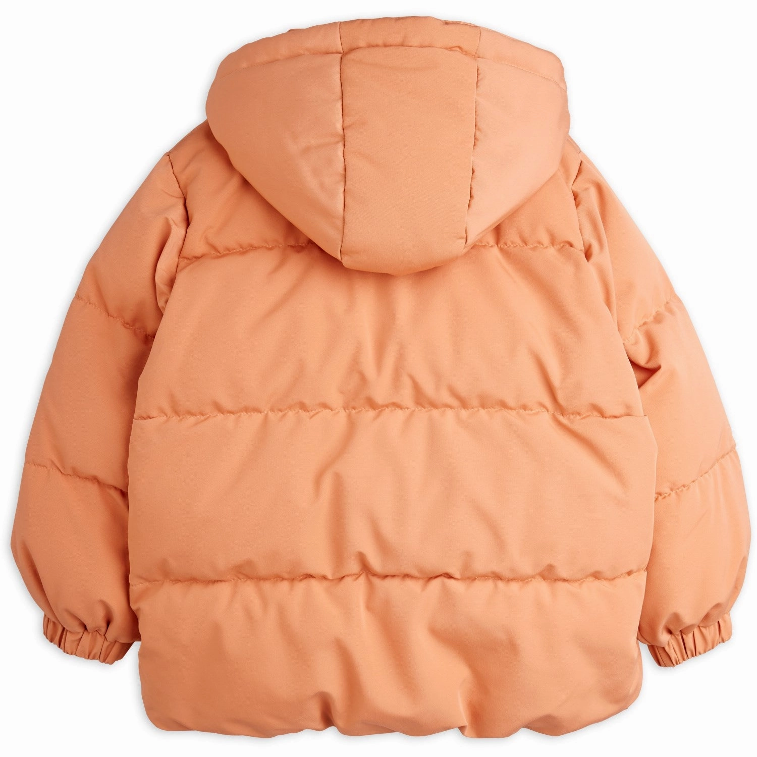 Mini Rodini Pink Solid Heavy Puffer Rain Guard