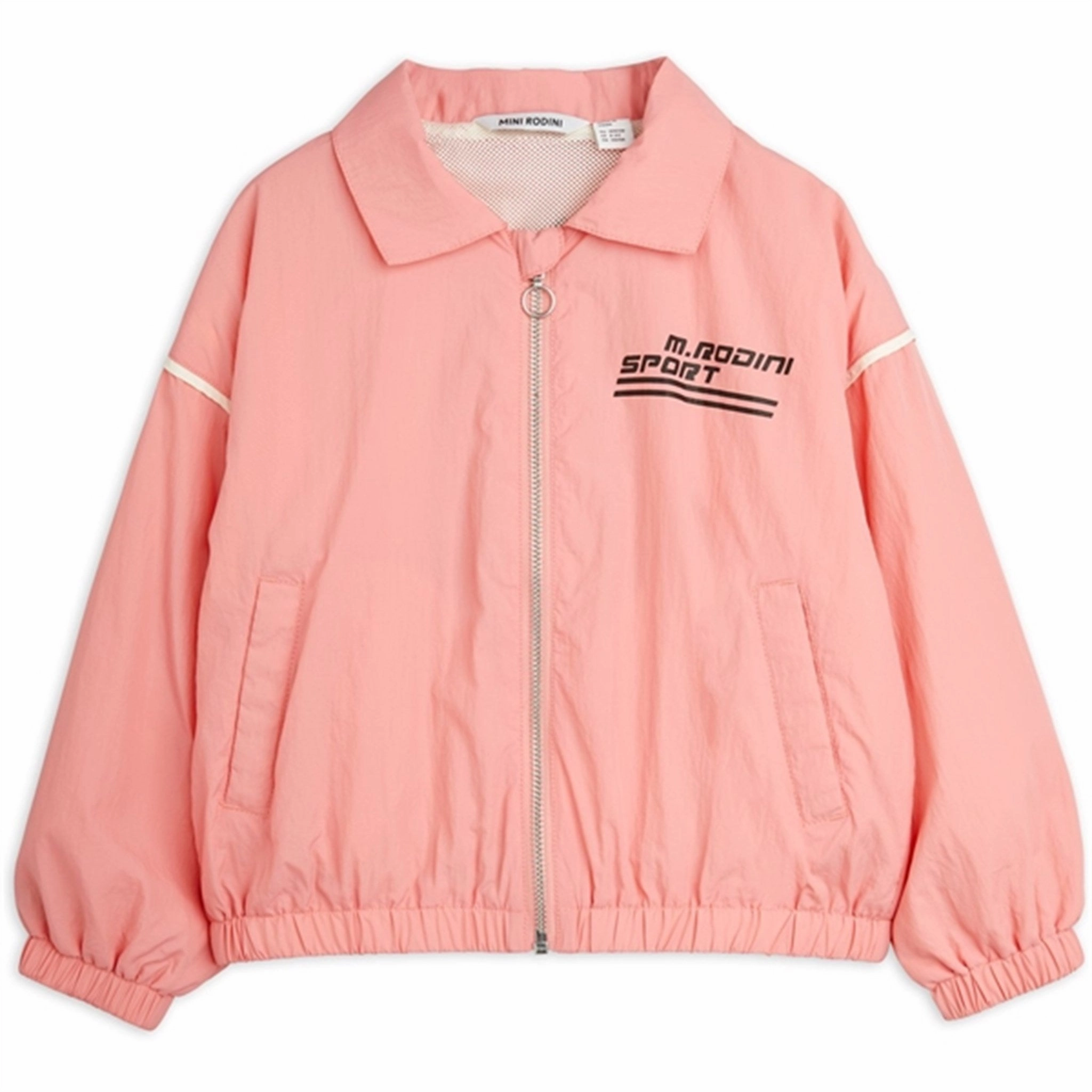 Mini Rodini Weight Lifting Sp Jacket Pink Weather Proof
