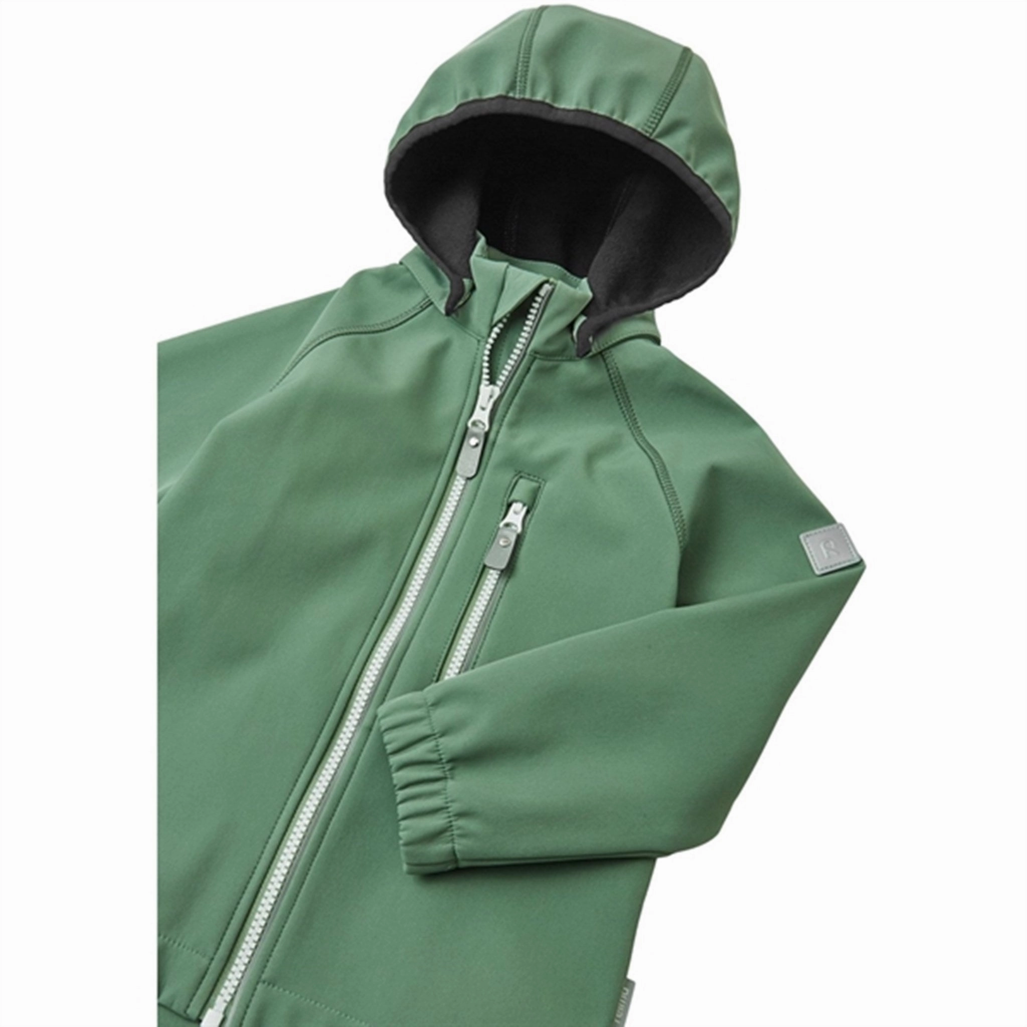 Light Look Reima Softshell Jacket Vantti Green Clay