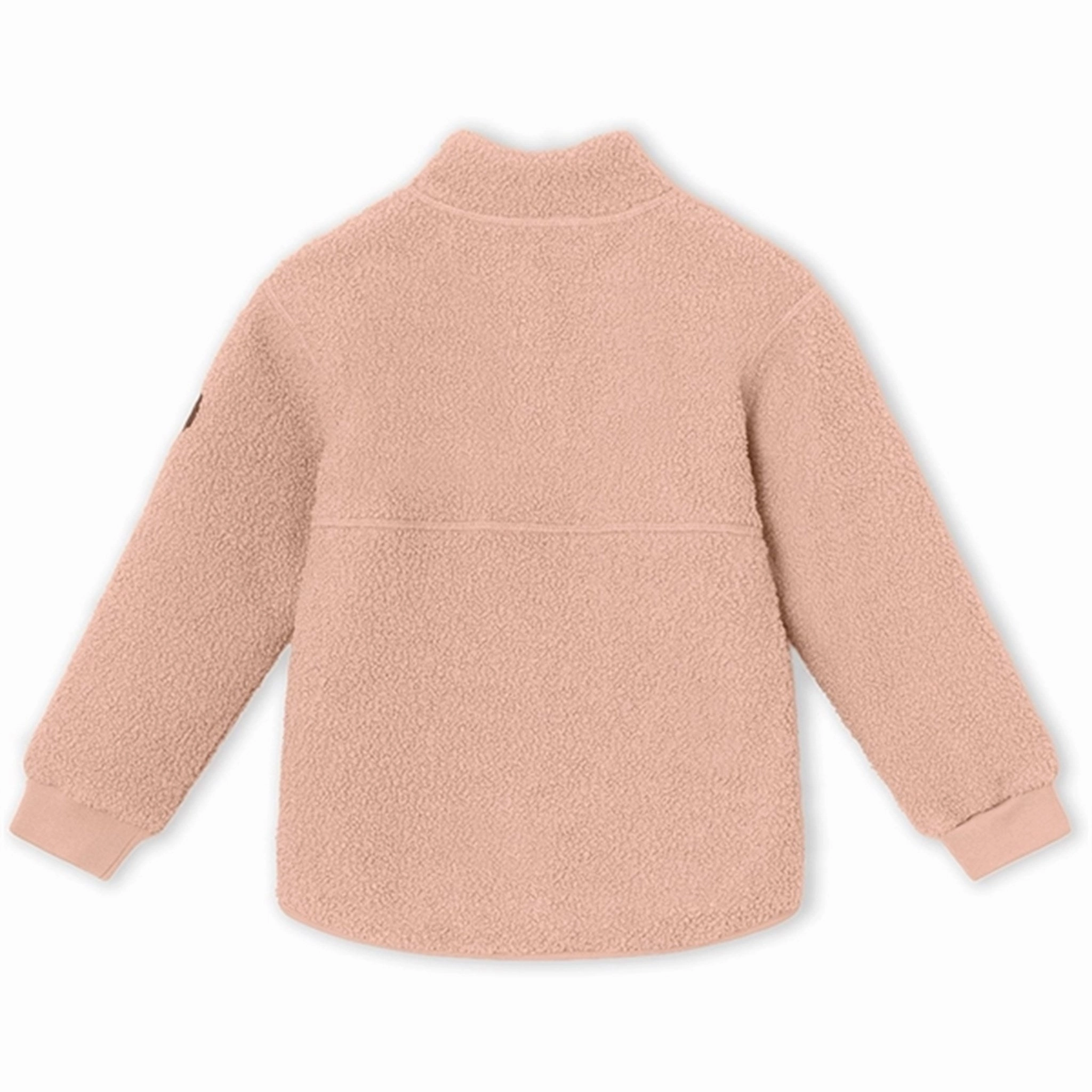 TemperatureRegulating Fabric Ergonomic Cut MINI A TURE Saleh Teddy Fleece Jacket Rose Dust