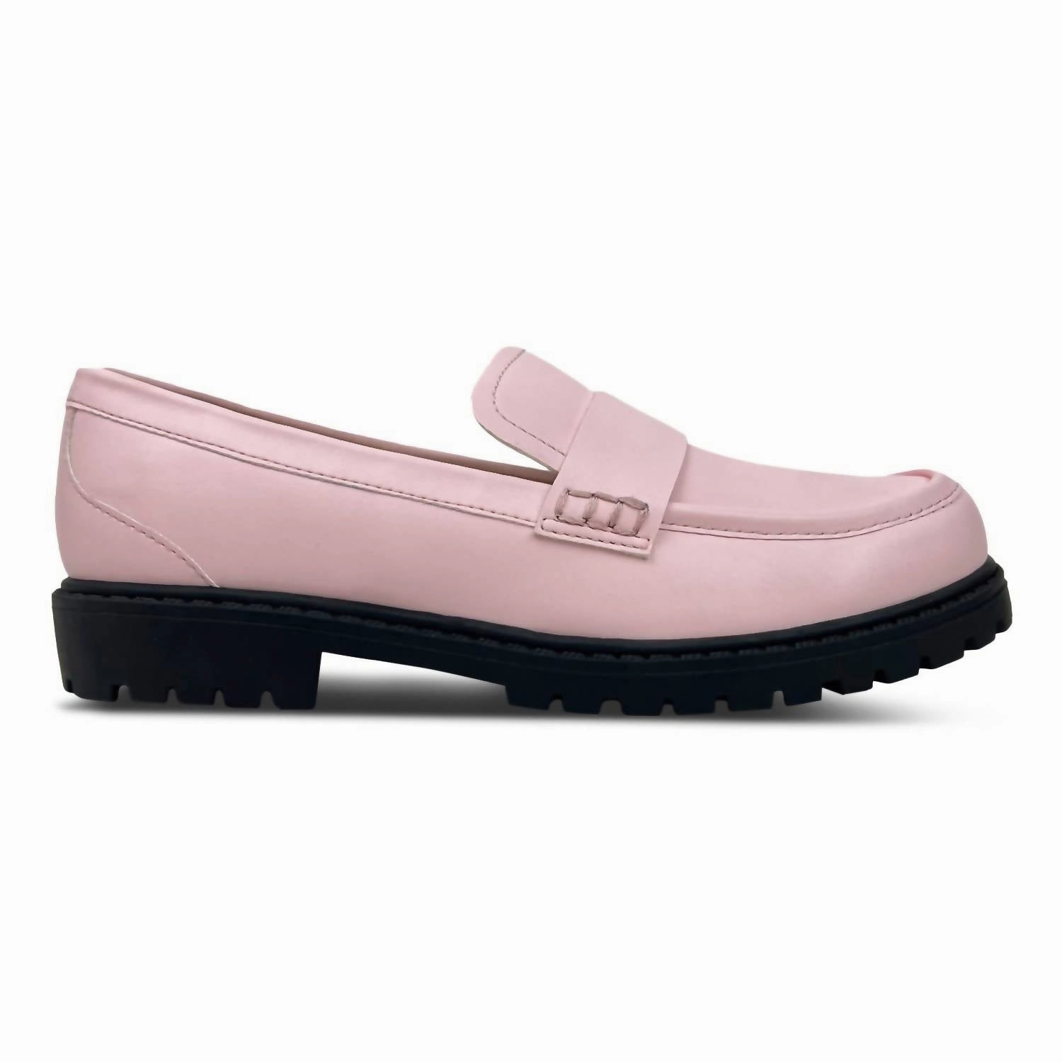 Breathable fabric Cushioned Pace Kids Miss Lydia Loafer In Light Pink