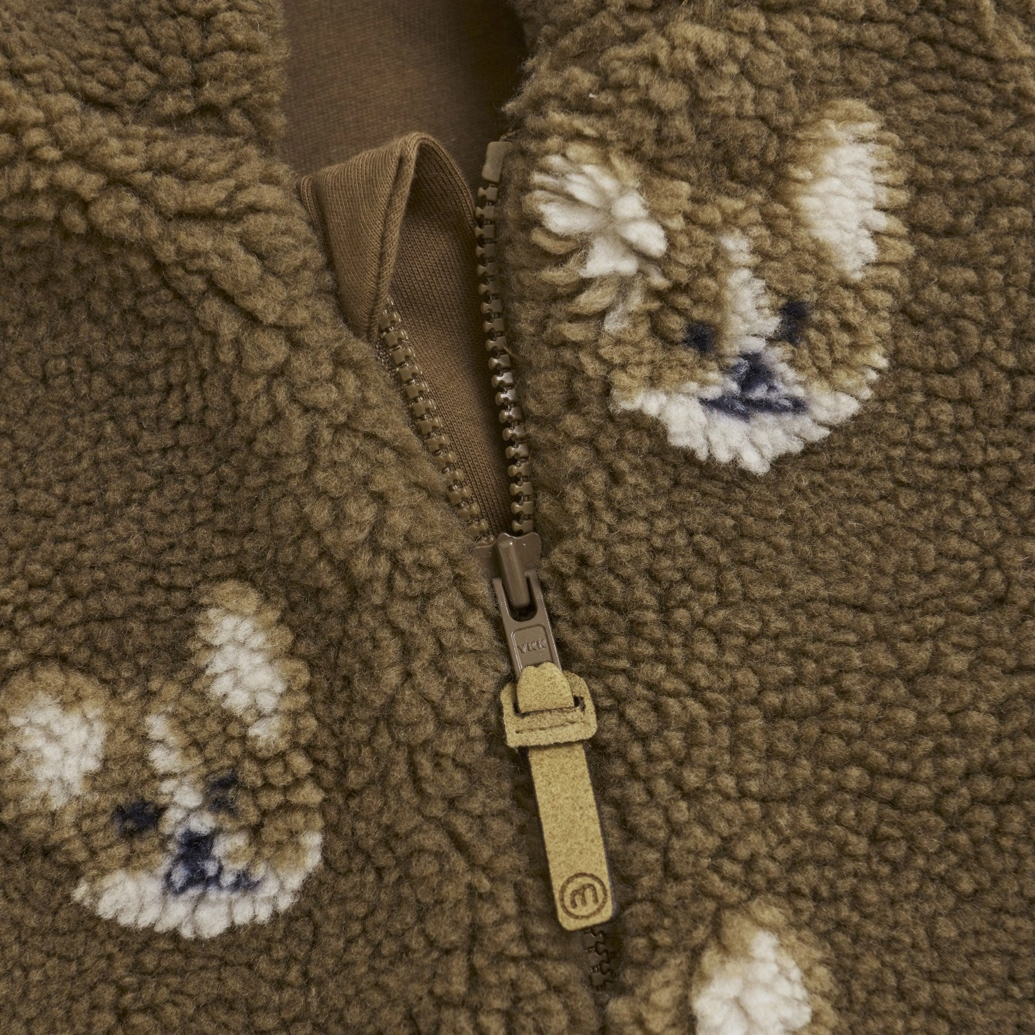 Minymo Sepia Jacket Teddy Multipurpose Layering