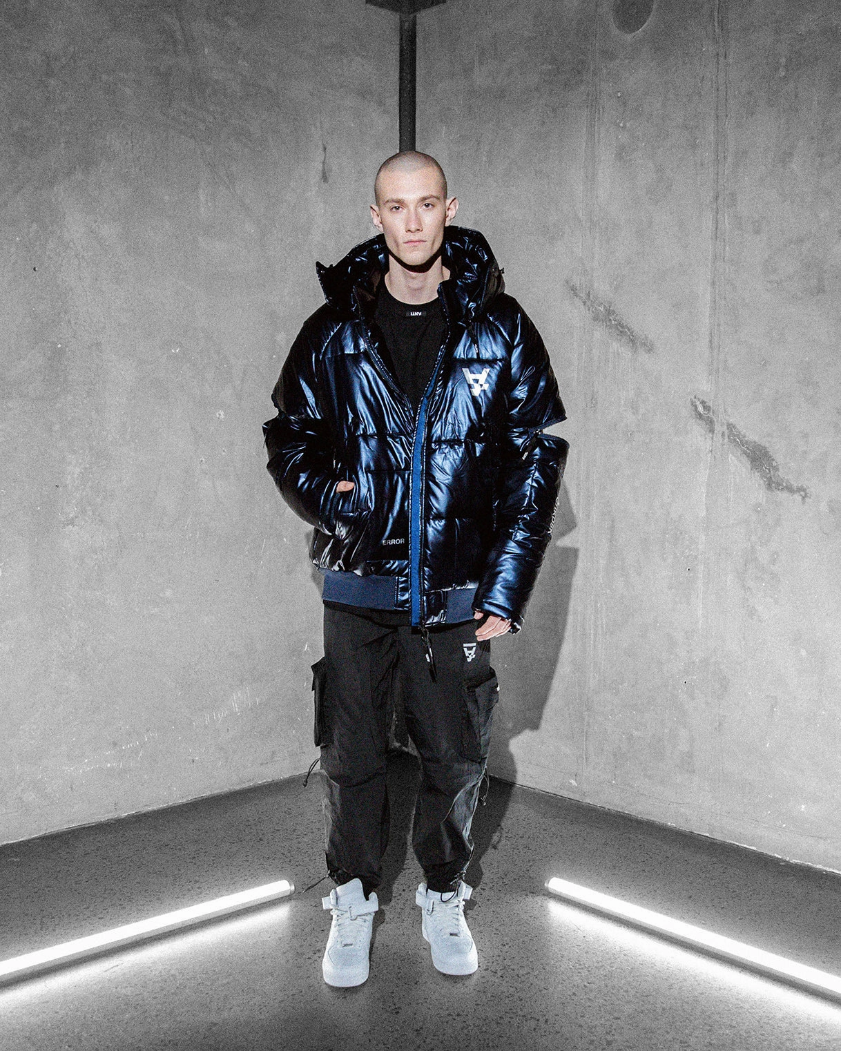 The Anti Order Anti Joy Technical Puffer Jacket Dark Navy Storm Layer budget-friendly