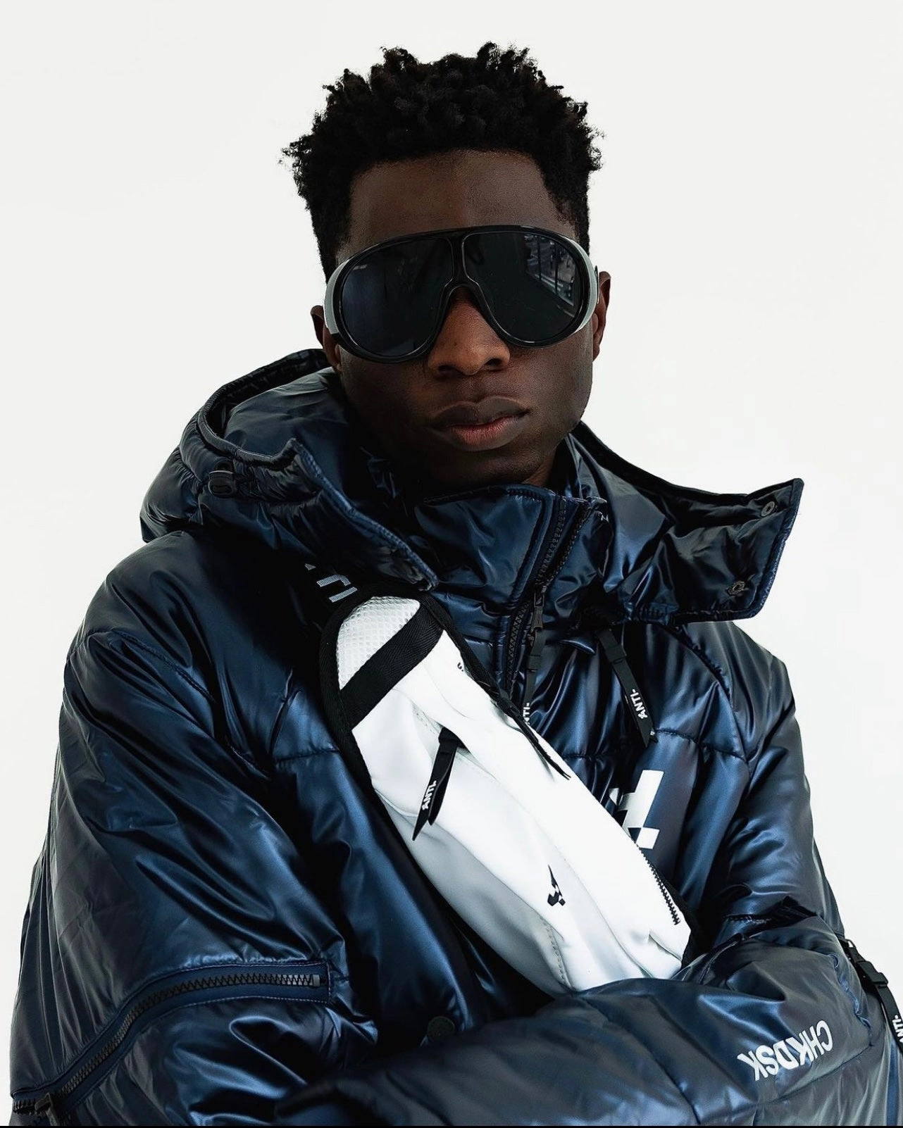 Improve Seamless Integration The Anti Order Anti Joy Technical Puffer Jacket Dark Navy