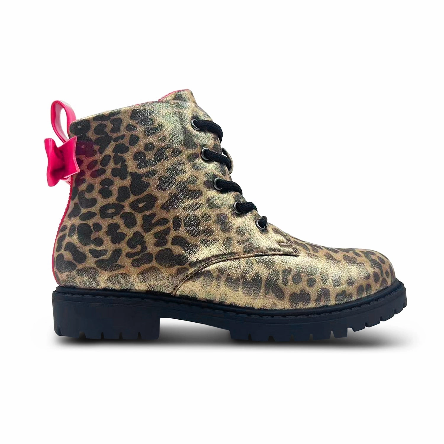 Multi Outfit Miss Charlotte Boot in Leopard - Kids