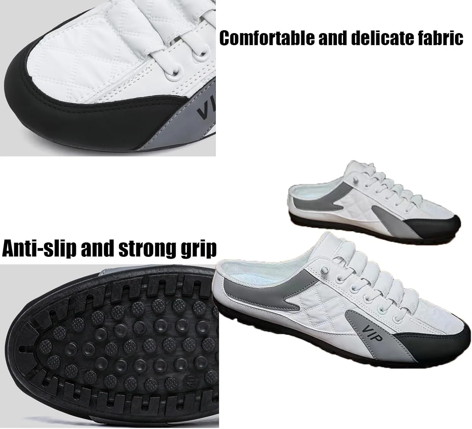 Modaflex Slip on Shoes,Stylish Slip,Stylish Slip-On Kicks,Slip on Sneakers Men,Comfortable Flat Shoes