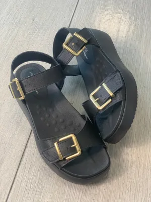 Modare Floather Black Sandals