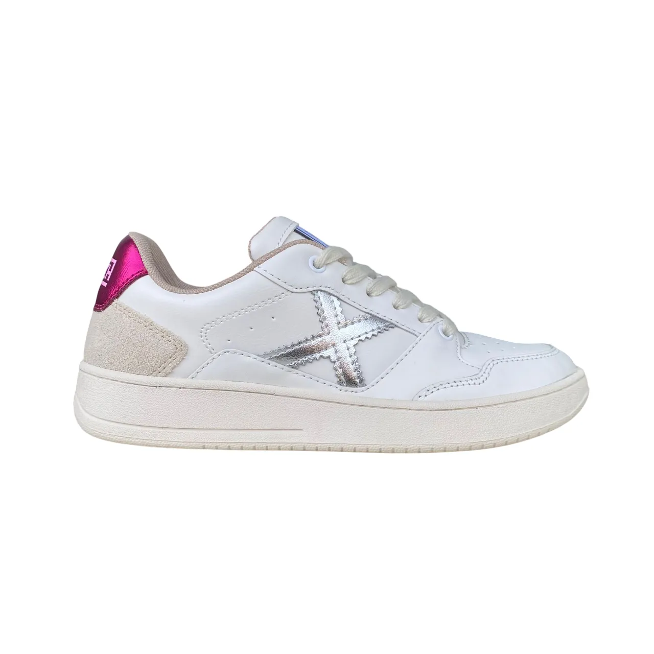 Comfortable fit Energy Transfer Plate Munich scarpa sneakers da donna Legit 95 8908095 bianco-argento-fucsia
