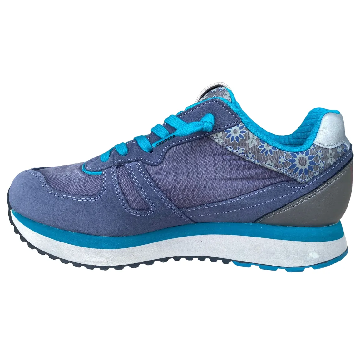 Support Layer Lotto Leggenda scarpa sneakers da donna Tokyo Wedge W R4215 blu