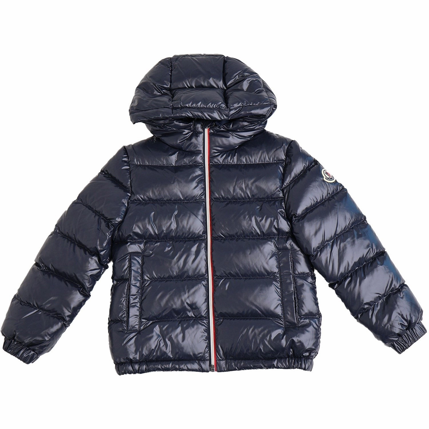 Moncler Navy New Aubert Jacket Flexible Shoulder Design