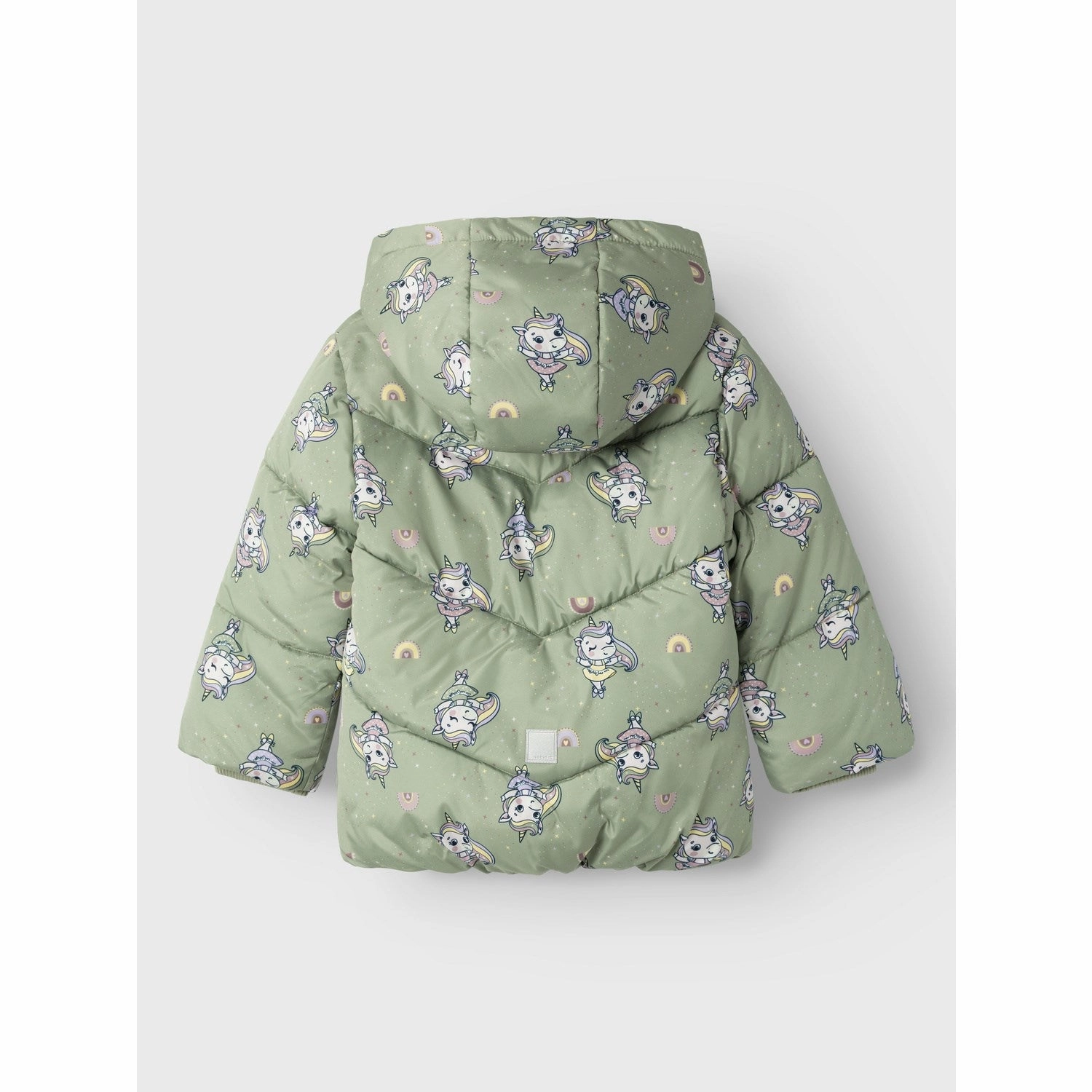 Name It Seagrass May Puffer Jacket AOP Thermal Regulation System