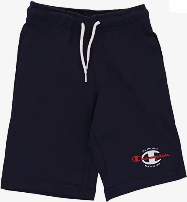 Champion pantaloncini sportivi da ragazzo Legacy Graphic 306312 BS503 BLI blu UV Protective Coating
