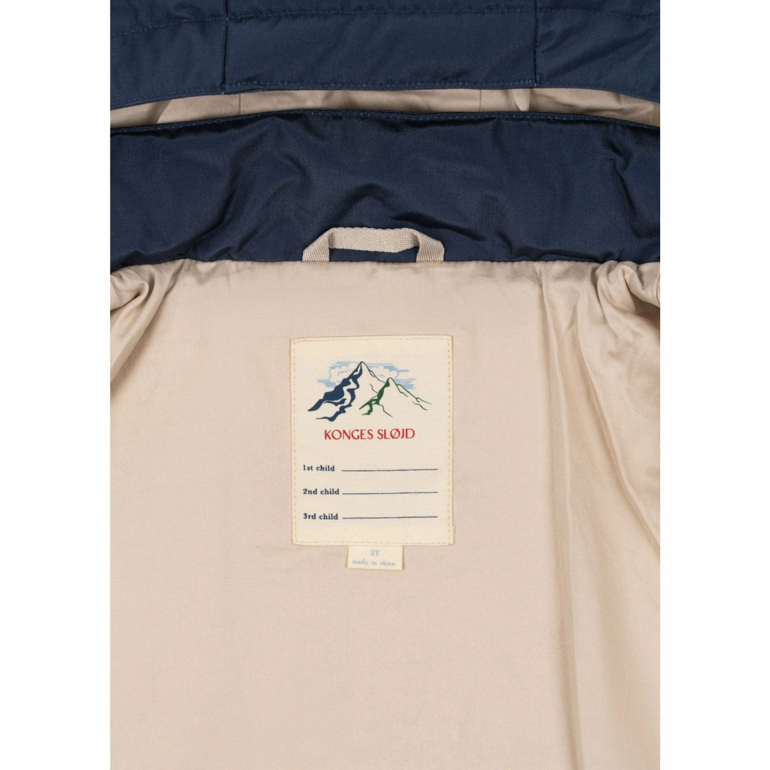 Travel Must Layered Collar Design Konges Sl?jd Mood Indigo Magnum Down Jacket Solid Grs