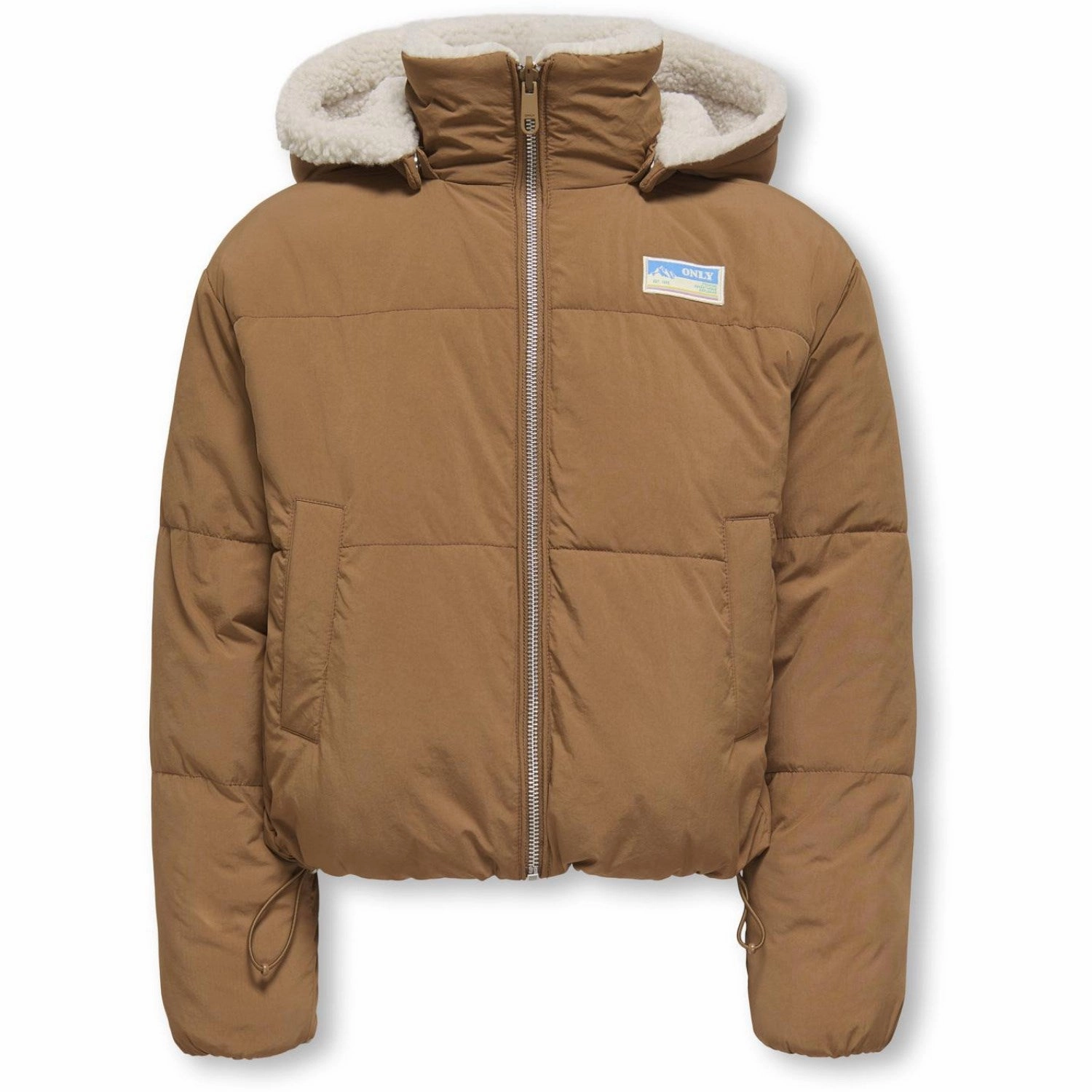 Anti Snag Fabric Cozy Texture kids ONLY Toasted Coconut Kogmaria Life Reversib Puffer Jacket Otw