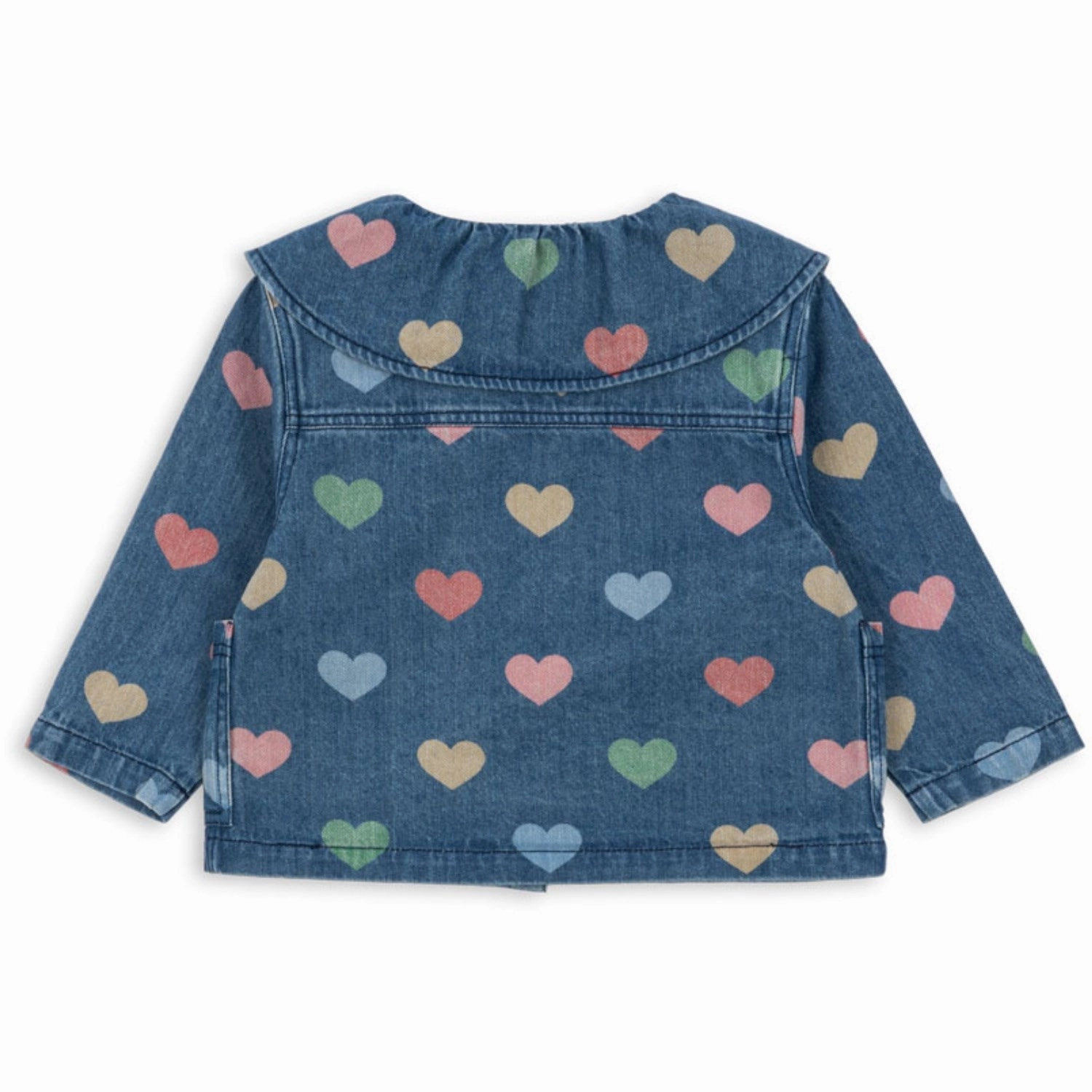 Konges Sl?jd Bon Coeur Color?? Magot Denim Shirt GOTS AntiStaticFinish Flexible Shoulder Gussets