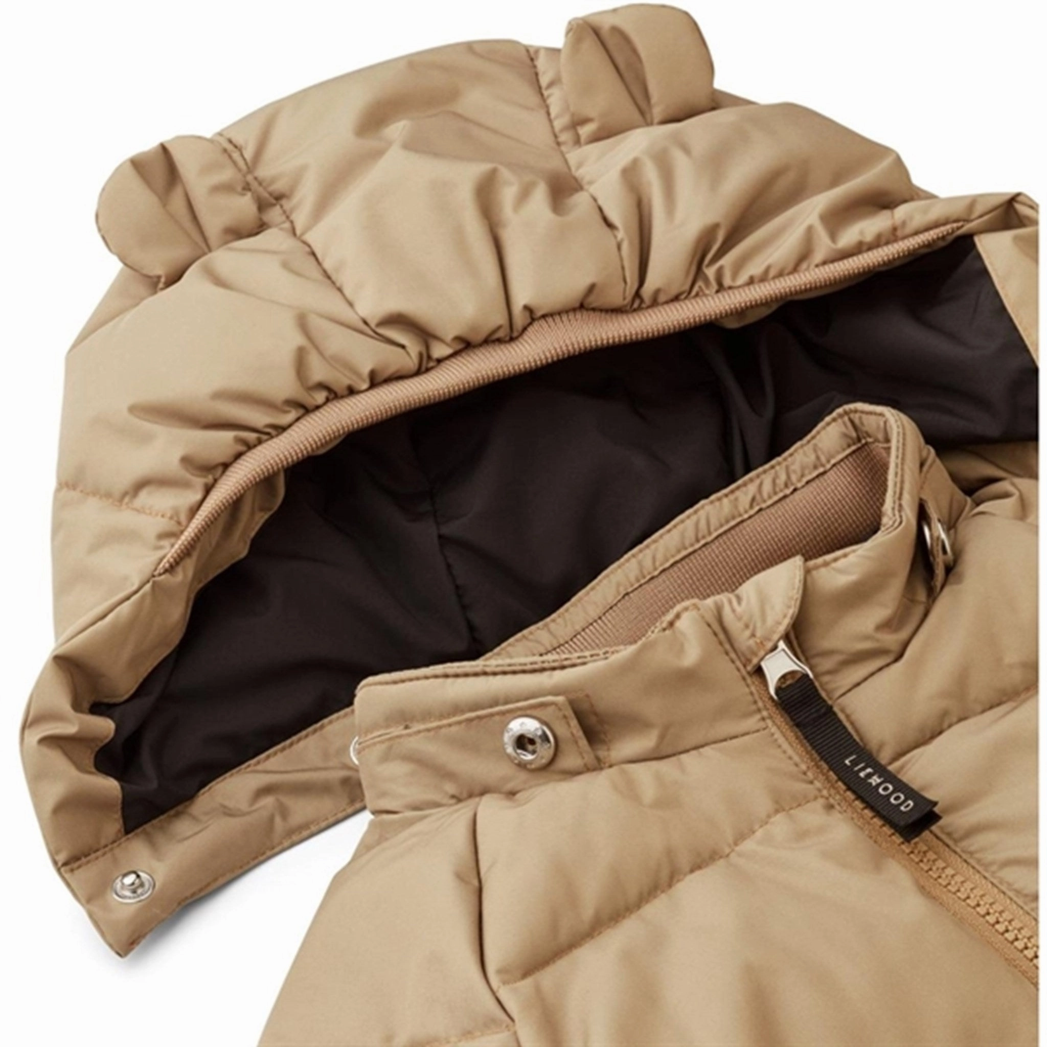 Noise Reducing Fabric Temperature Balancing Layer Liewood Polle Puffer Down Jacket Oat