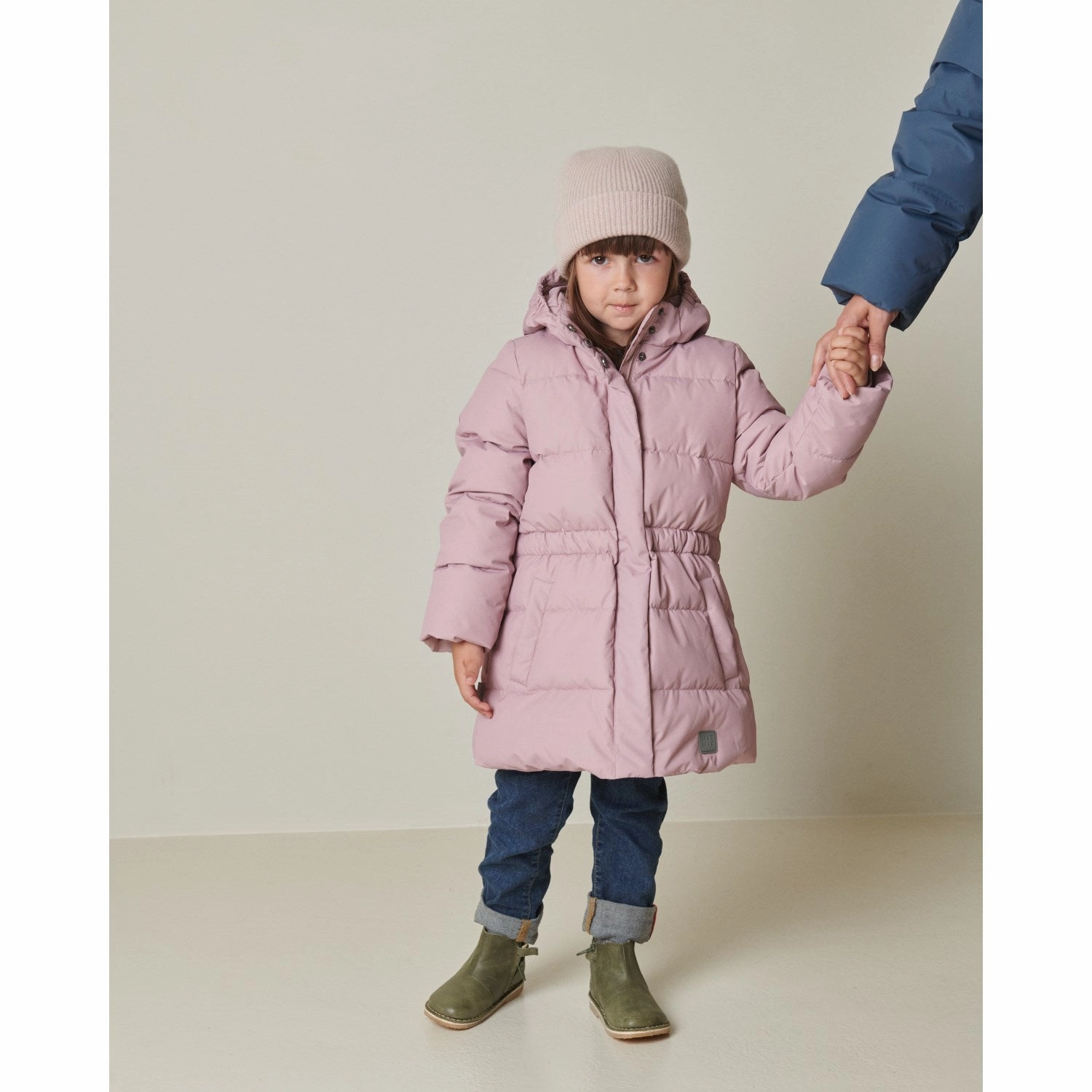 MarMar Technical Puffer Light Mauve Olvin Coat Flexible Fiber Fill Simple Comfort