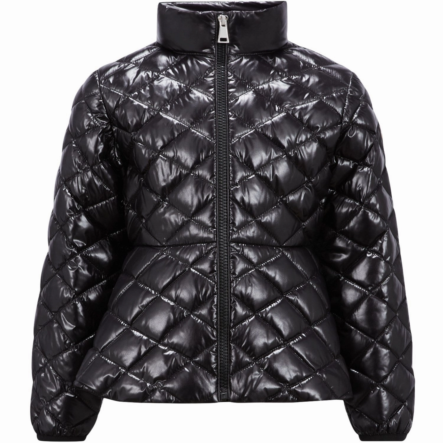 Moncler Black Barive Jacket Flex Fit Fabric High Loft Insulation