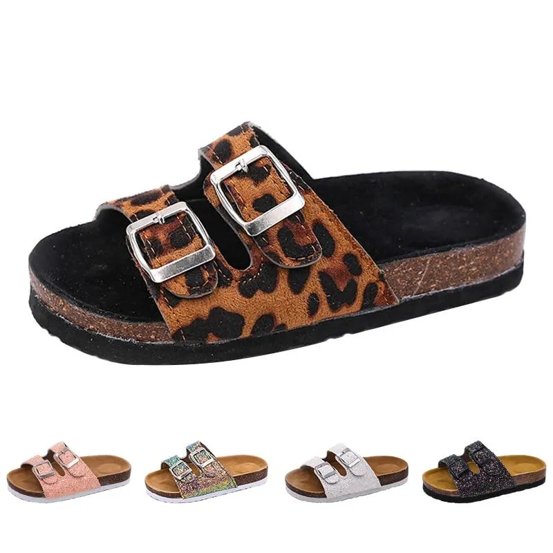 MOF Kids double strap slippers