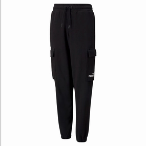 Sporty Active Wear Puma pantalone sportivo con tasconi da ragazzo Power Cargo Sweatpants cl B 589339 01 nero