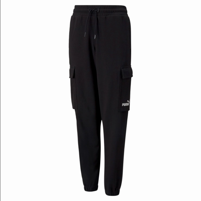 Sporty Active Wear Puma pantalone sportivo con tasconi da ragazzo Power Cargo Sweatpants cl B 589339 01 nero
