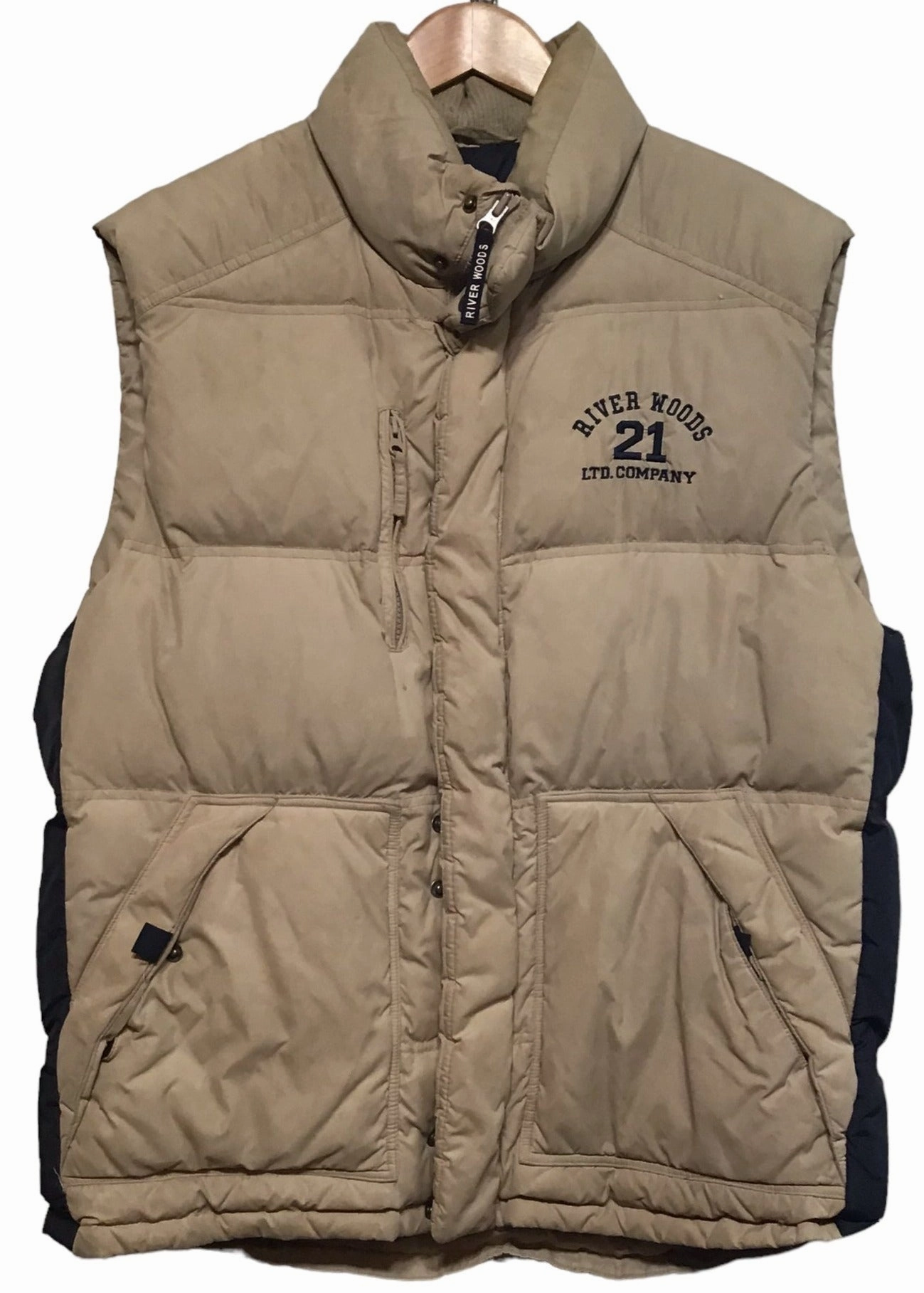 Multi Pocket Functionality River Woods Padded Bodywarmer / Gilet (Size XL)