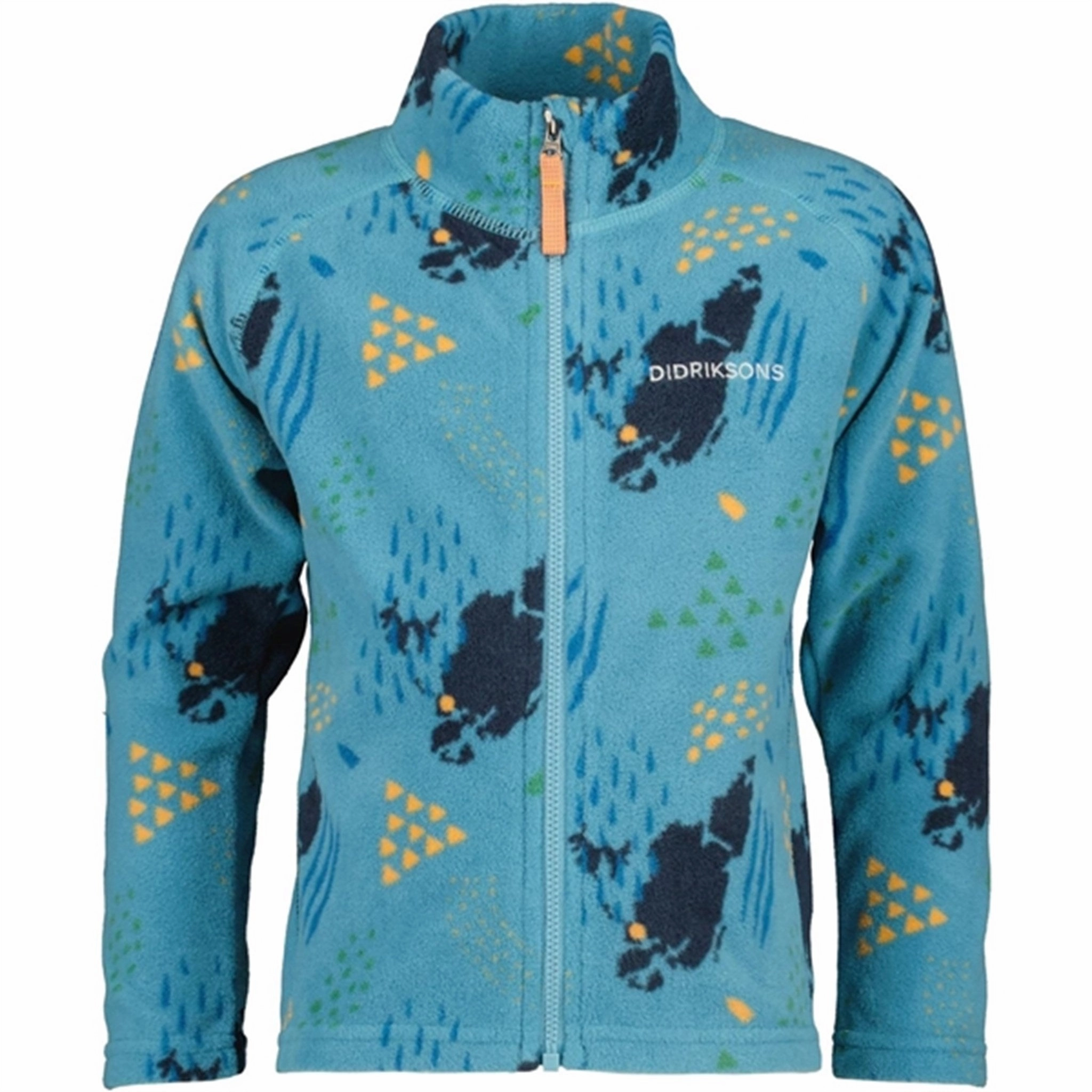 Multi Purpose Layer Didriksons Monte Grundsund Blue Fleece Jacket