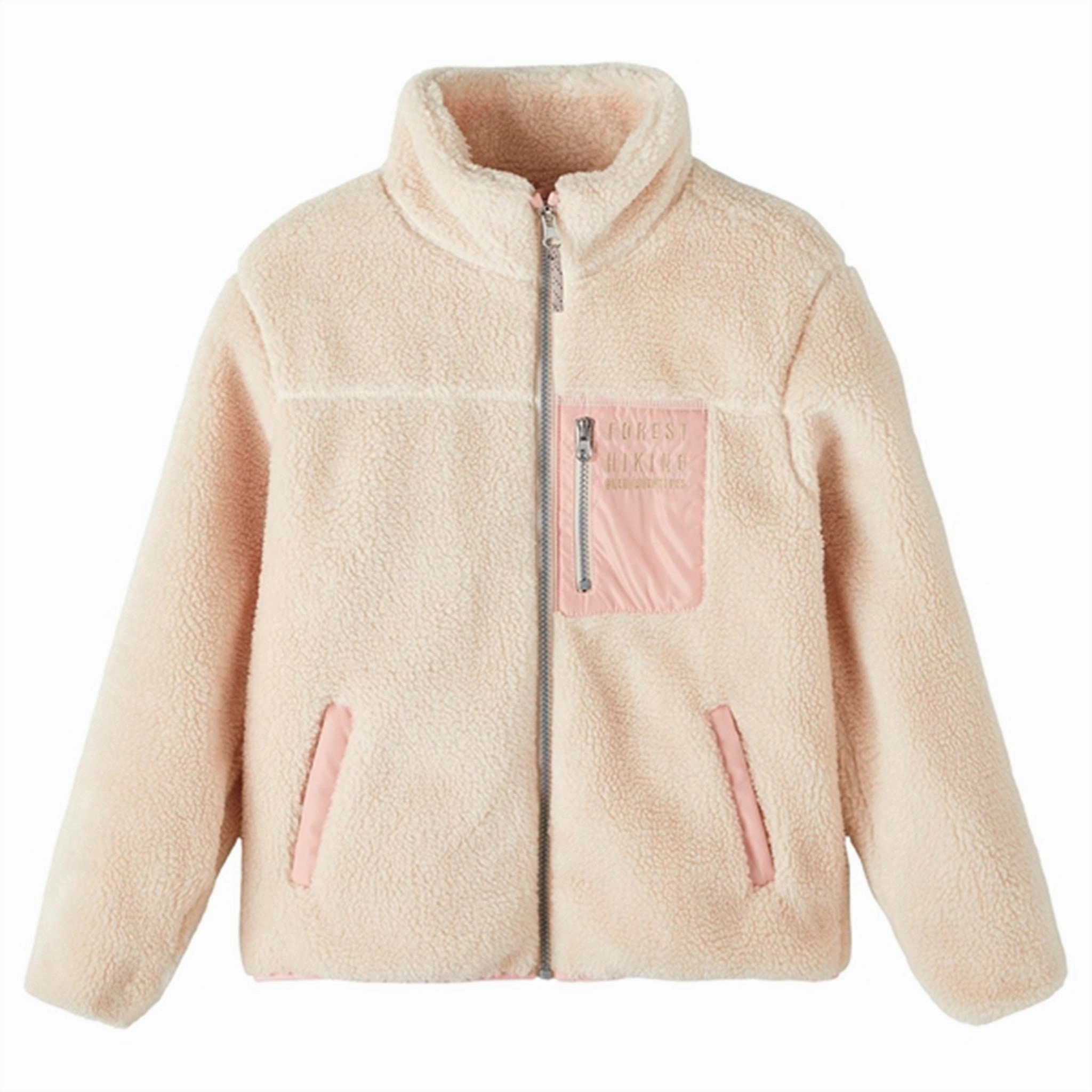Mid Length Design Name it Sandshell Madele Teddy Jacket