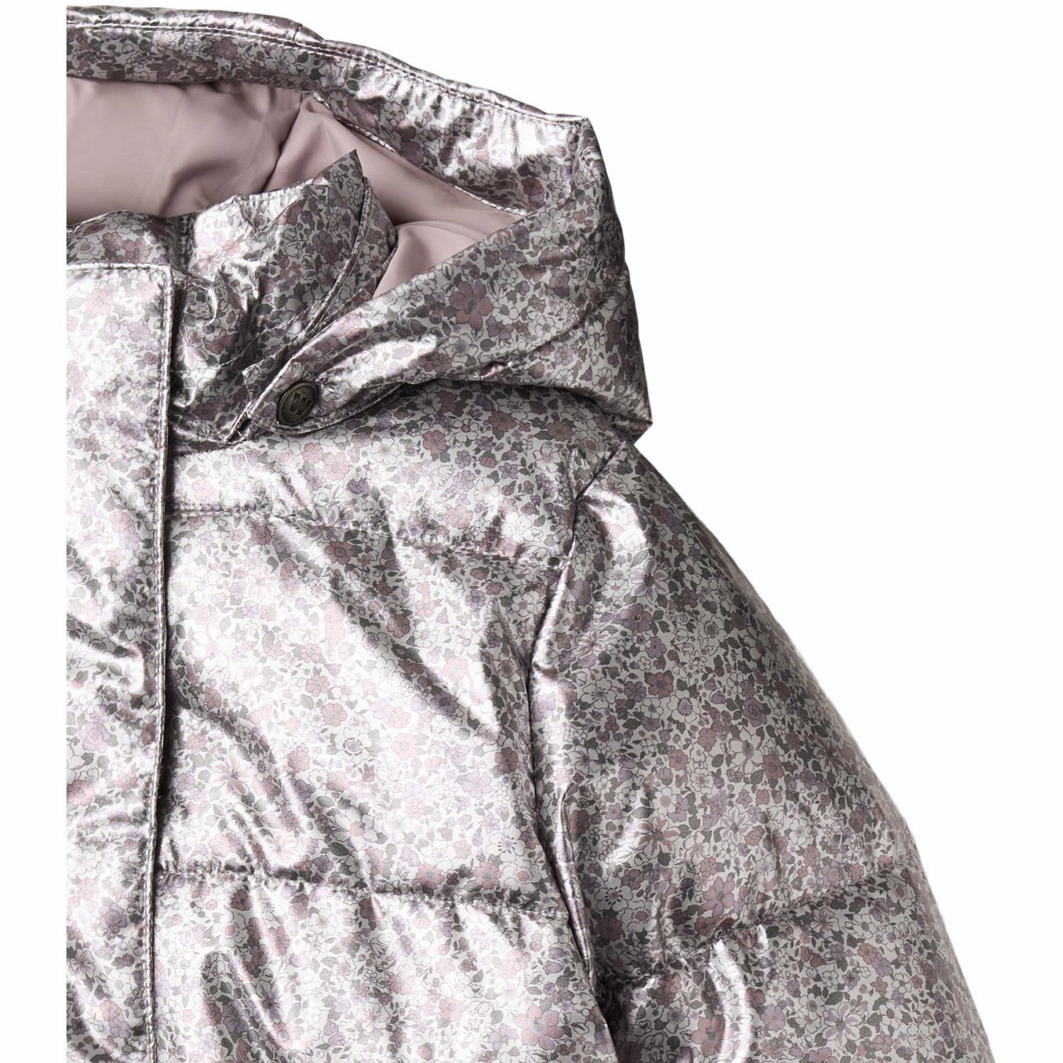 quick dry Wheat Silver Flower Meadow Puffer Jacket Eli
