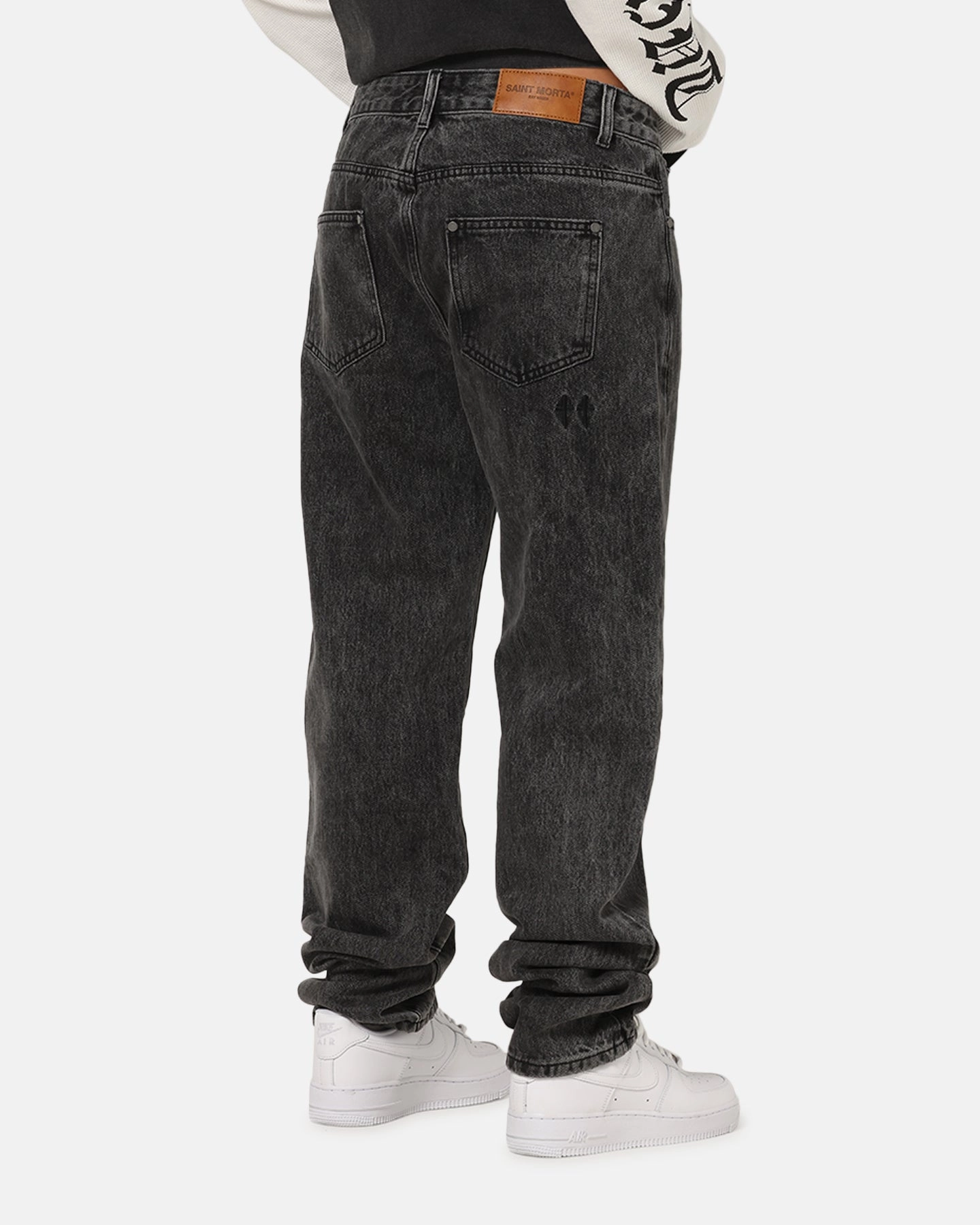 Saint Morta Psykhe Jeans Sulphur Grey Loose Fit