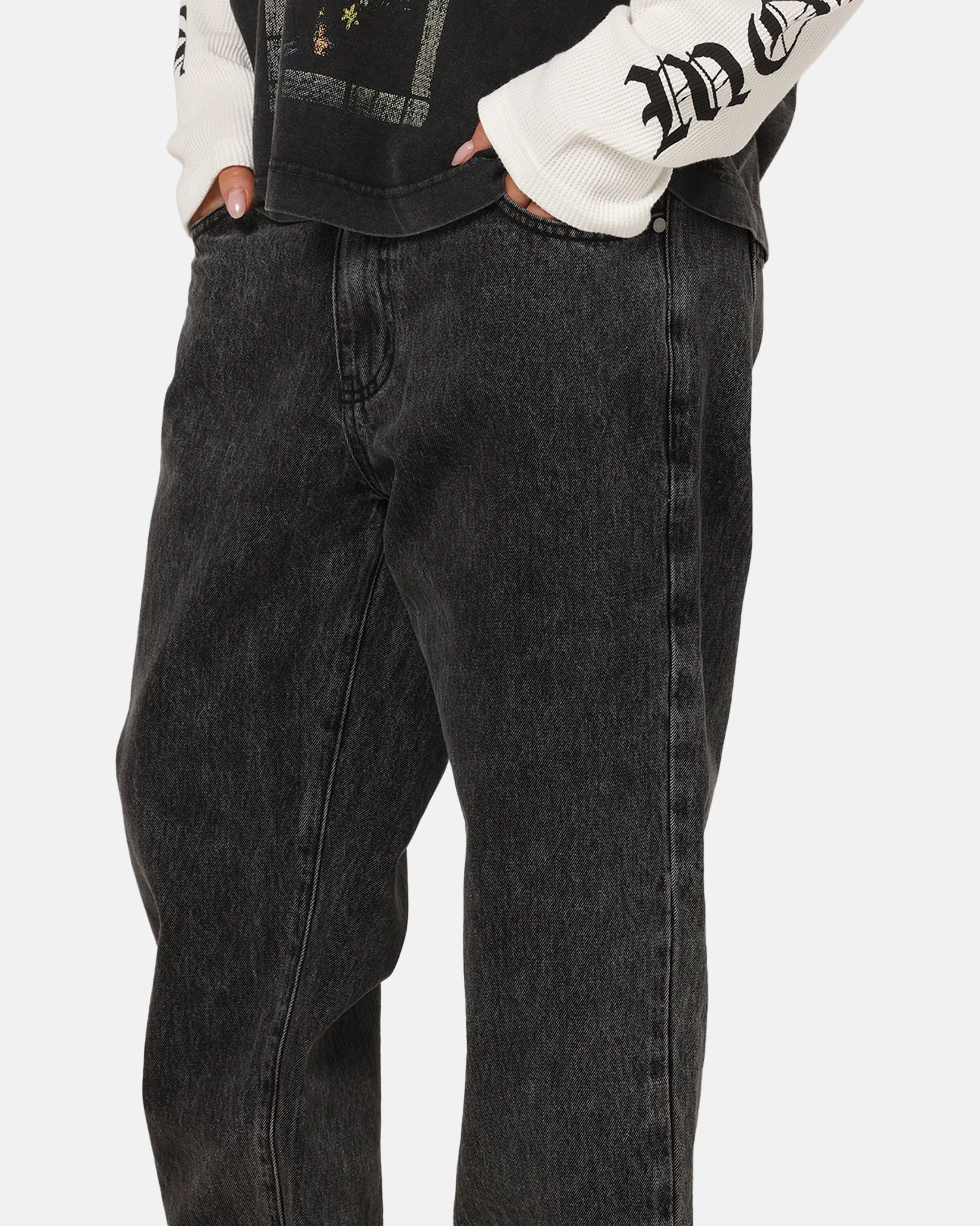 Saint Morta Psykhe Jeans Sulphur Grey Versatile Waist