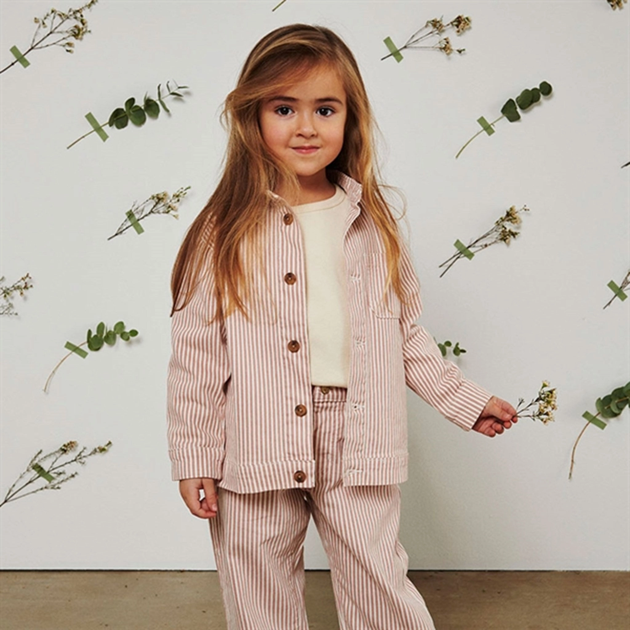 Minimalist Aesthetic Oversized Fit Sofie Schnoor Misty Rose Jacket