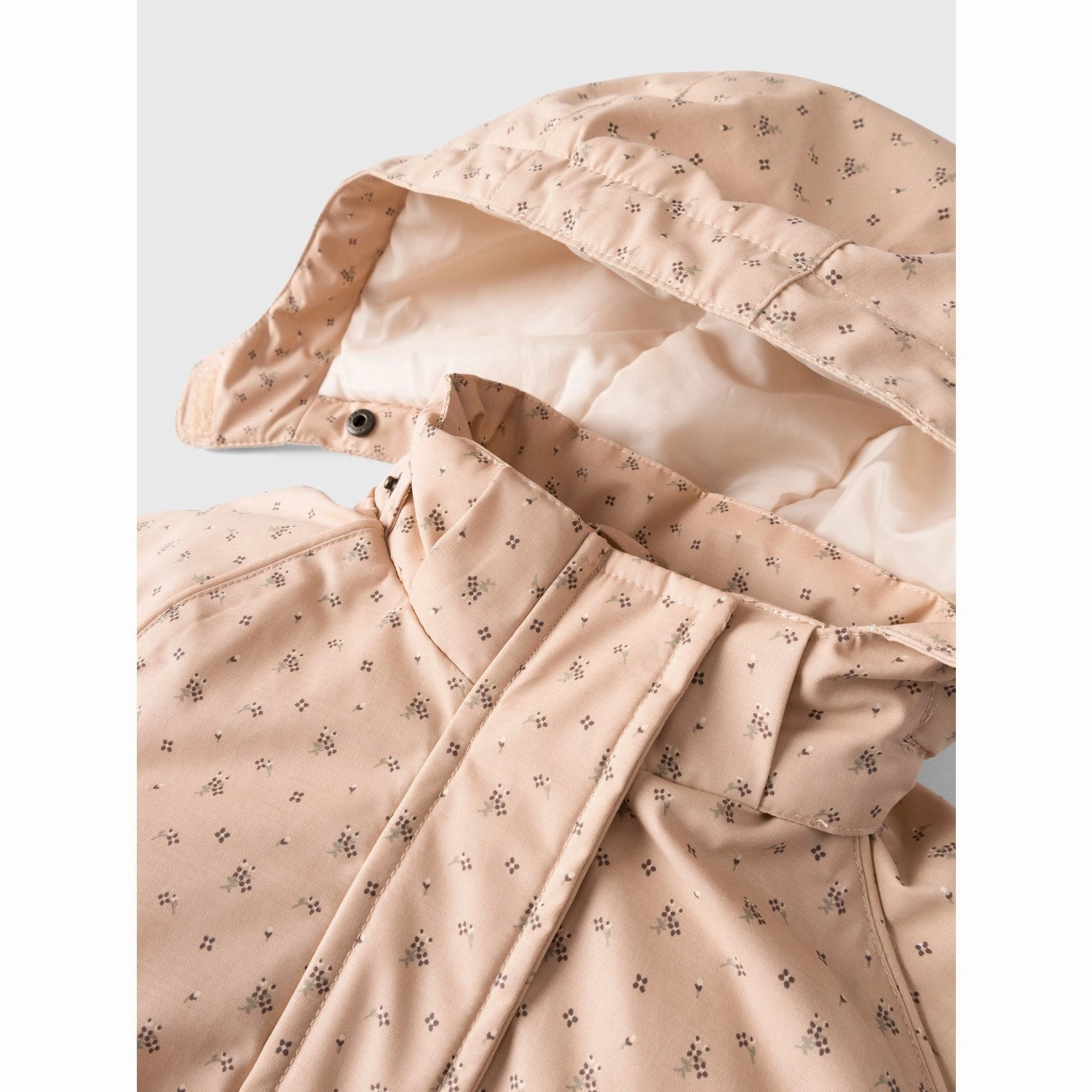 Fit For Daily Fire Retardant Treated Fabric Lil'Atelier Rugby Tan Gerda Long Jacket AOP