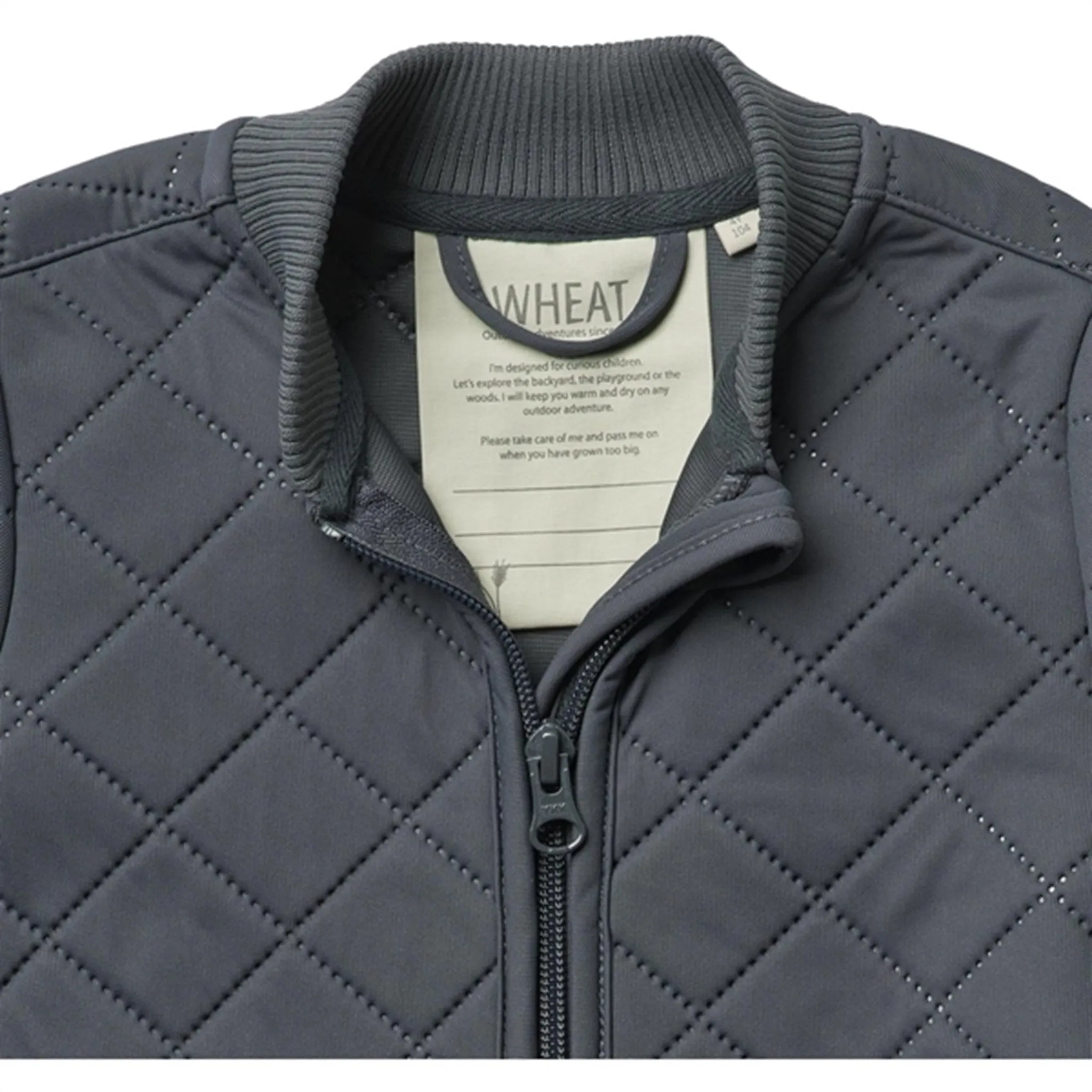 AntiStaticCoating Wheat Thermo Ink Jacket Loui