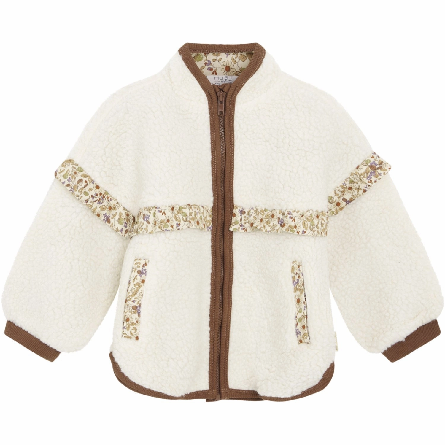 Ergonomic Seams Hust & Claire Oat Milk Mini Emi Jacket