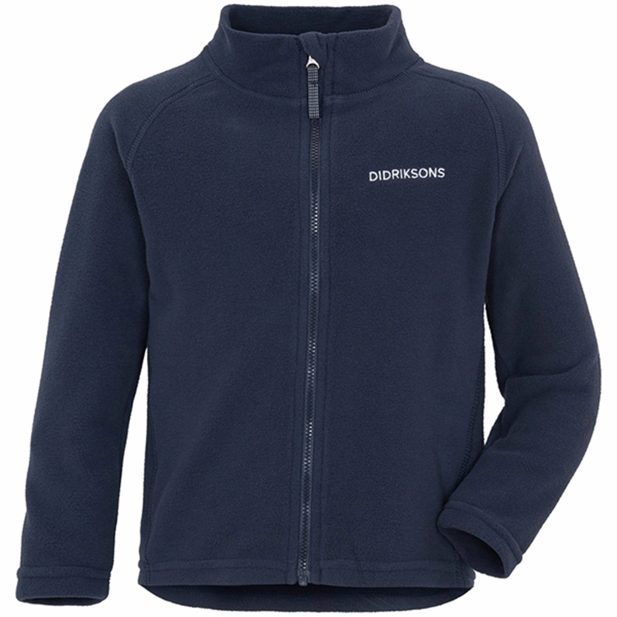 Didriksons Monte Kids Navy Full Zip Fleece Jacket Warm Essentials