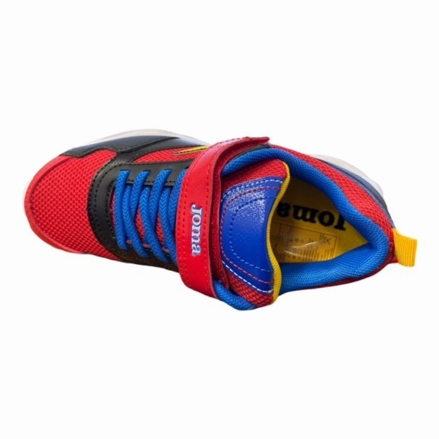 Reactive Response vegan shoes Joma scarpa da ginnastica da bambino Star Jr 2206 red-blue