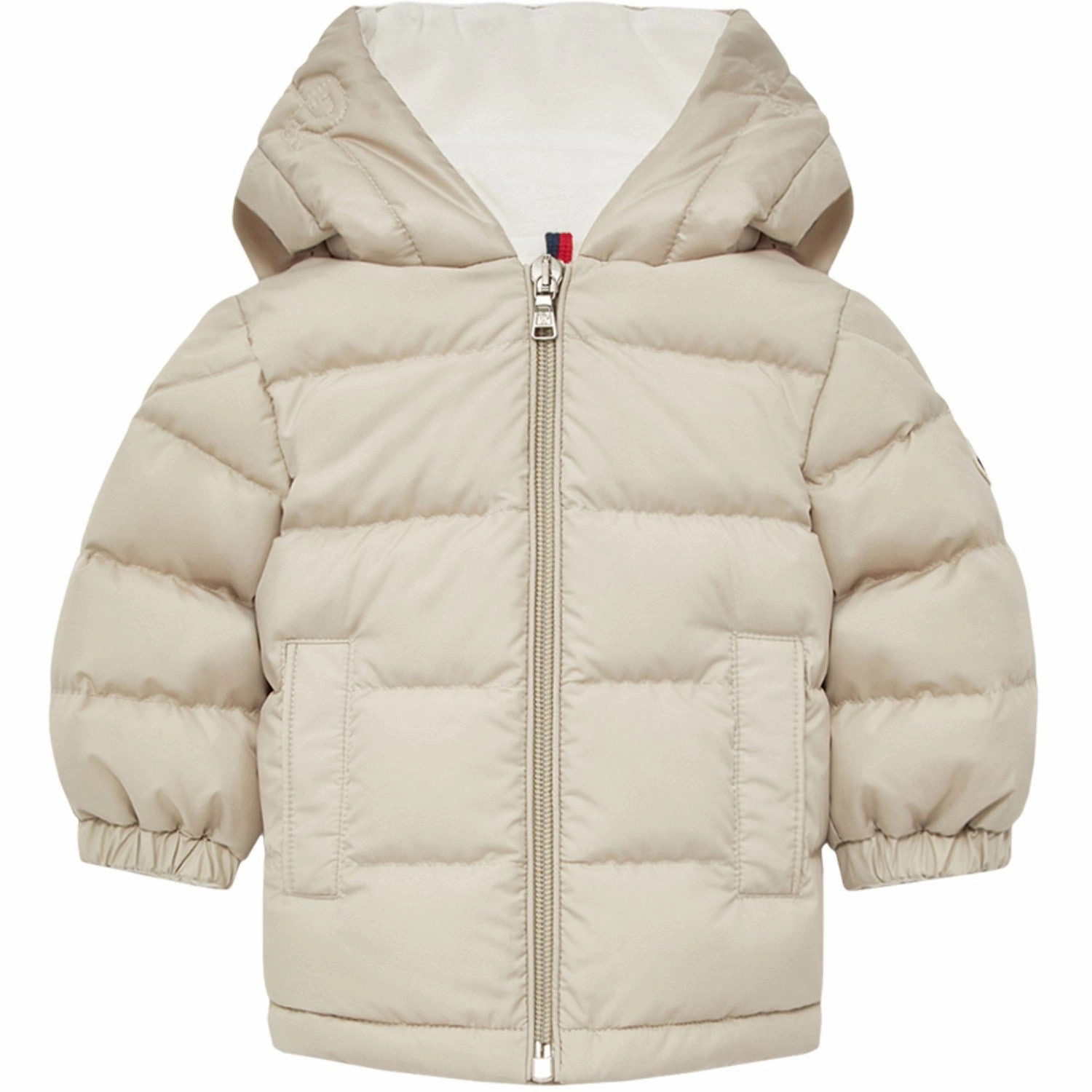 Crisp Weather Fit Mid Length Design Moncler Light Beige Najan Jacket