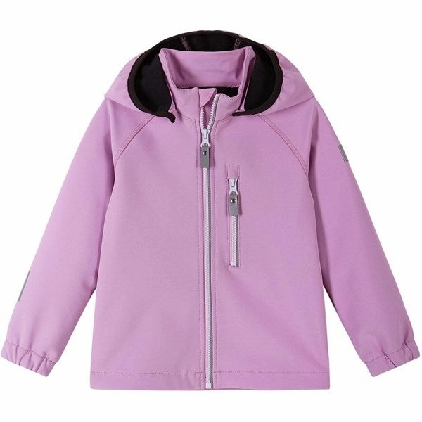 Reima Softshell Jacket Vantti Pink Lightweight Thermal Tech