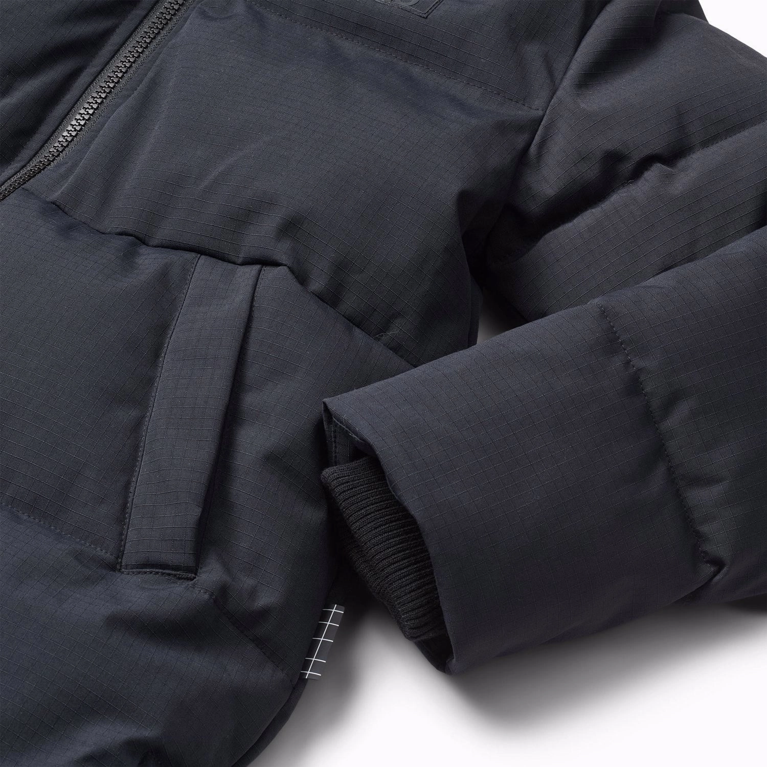 Molo Black Harper Jacket Flexible Comfort Adjustable drawstring