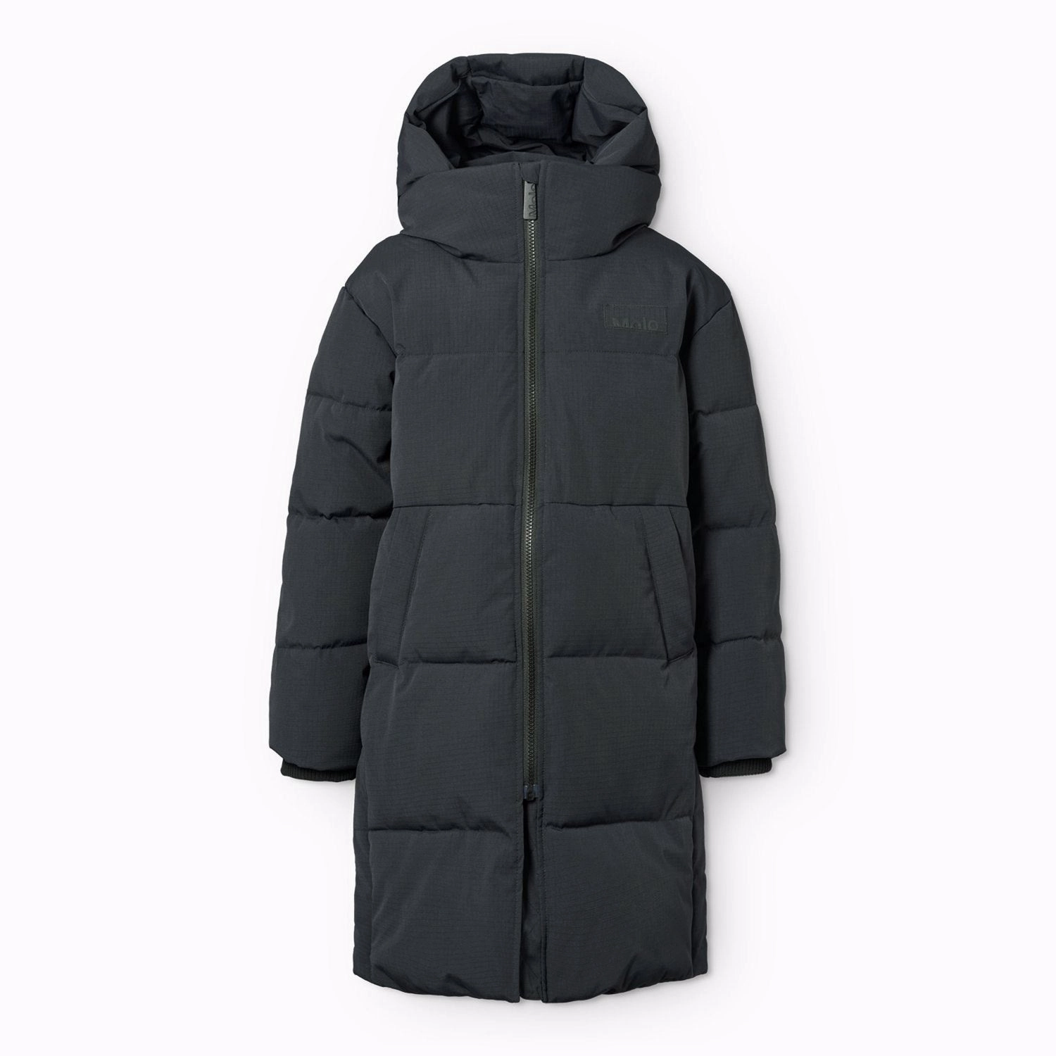 Molo Black Harper Jacket Durable Stitching