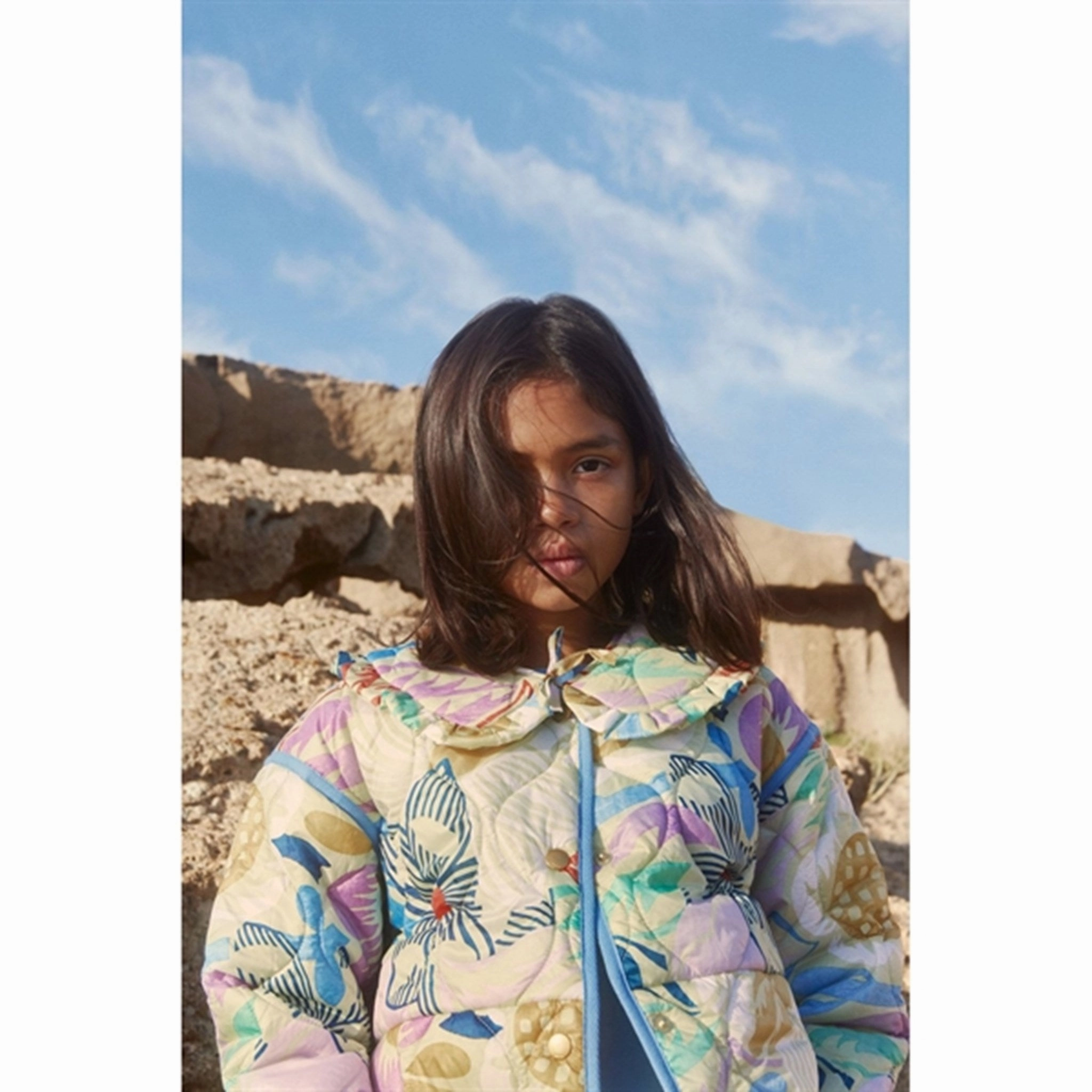 Molo Charleston Floral Hailey Jacket Odor Resistant Treatment Durable Chill Piece