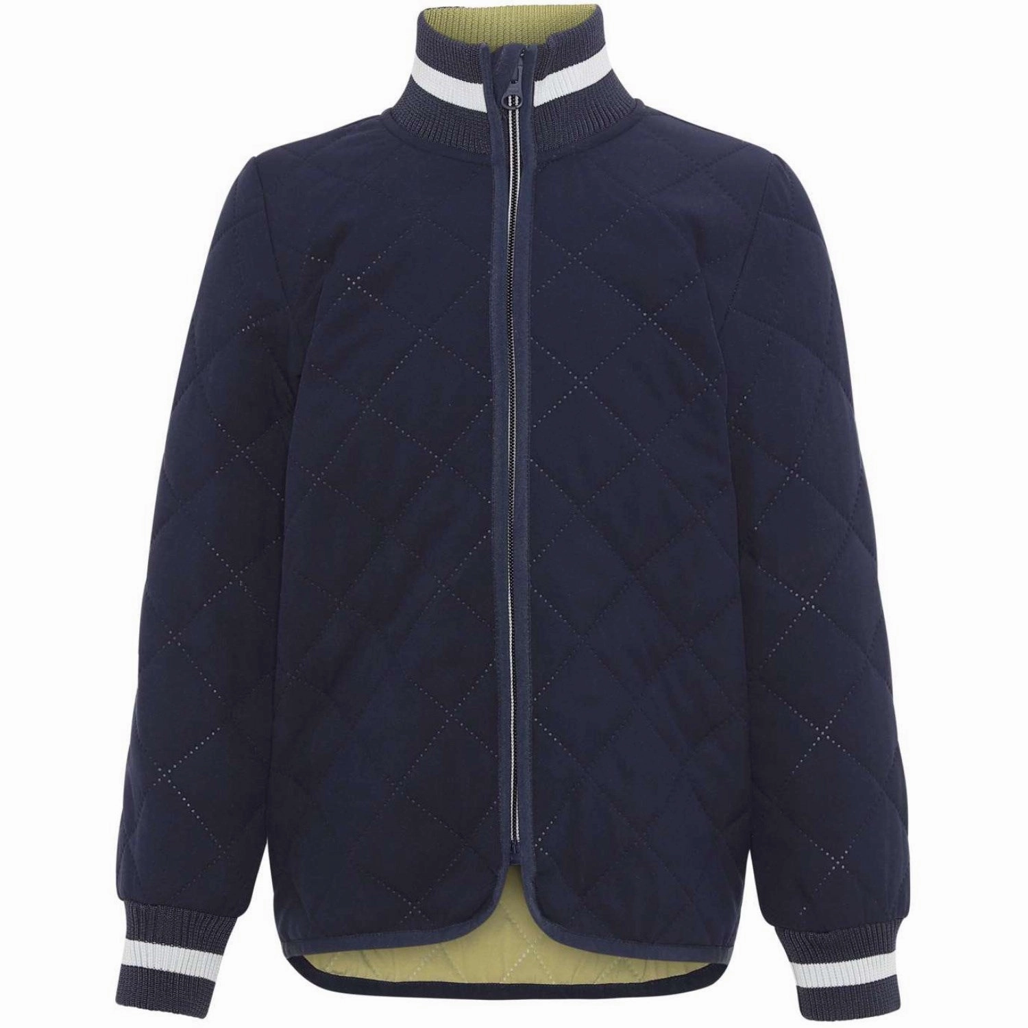 Hidden Zipper Molo Classic Navy Husky Soft Shell Jacket
