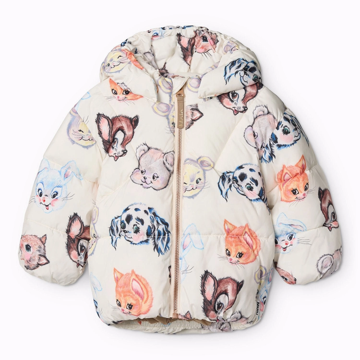 FleeceLined Molo Itty Bitty Vanilla Harpo Jacket