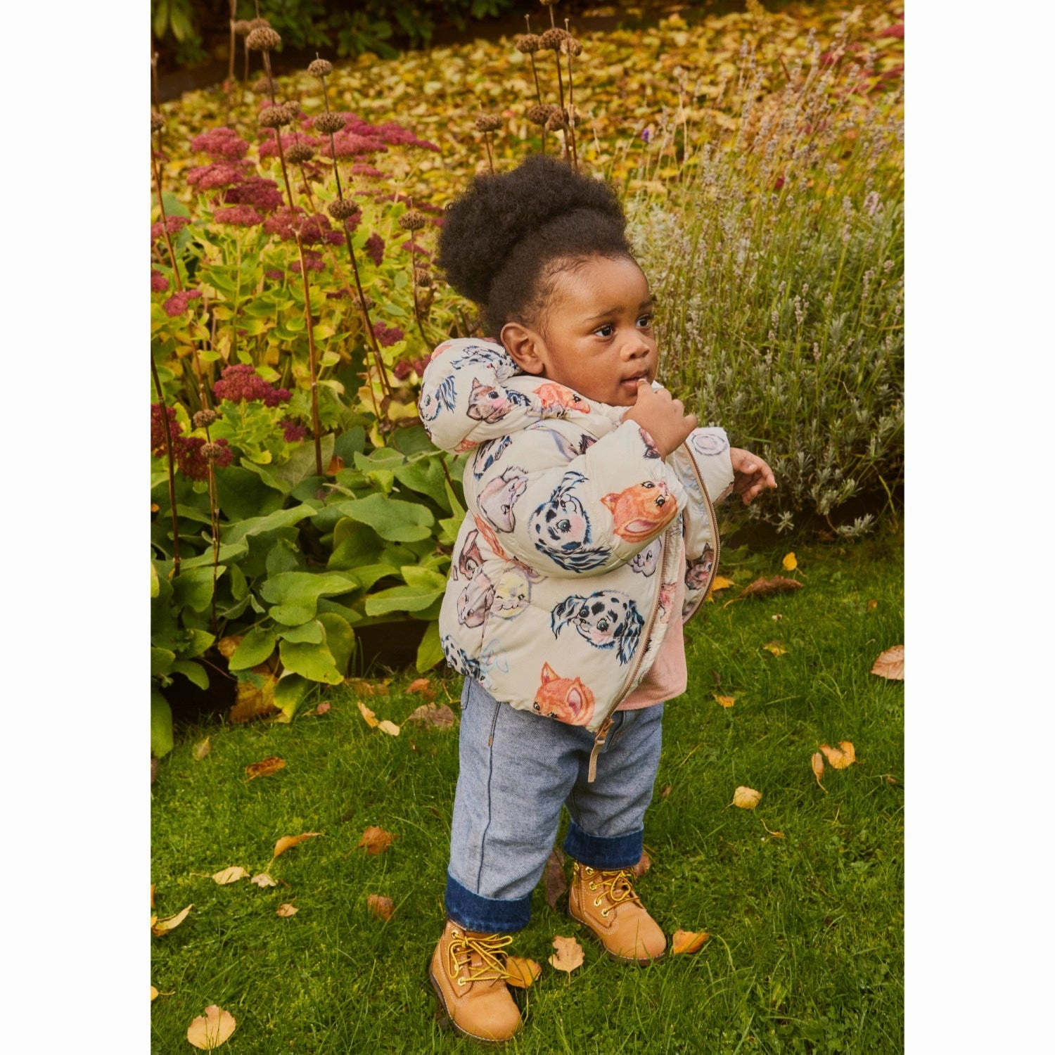 Stretch Weave Fabric Comfort Fit Design Molo Itty Bitty Vanilla Harpo Jacket