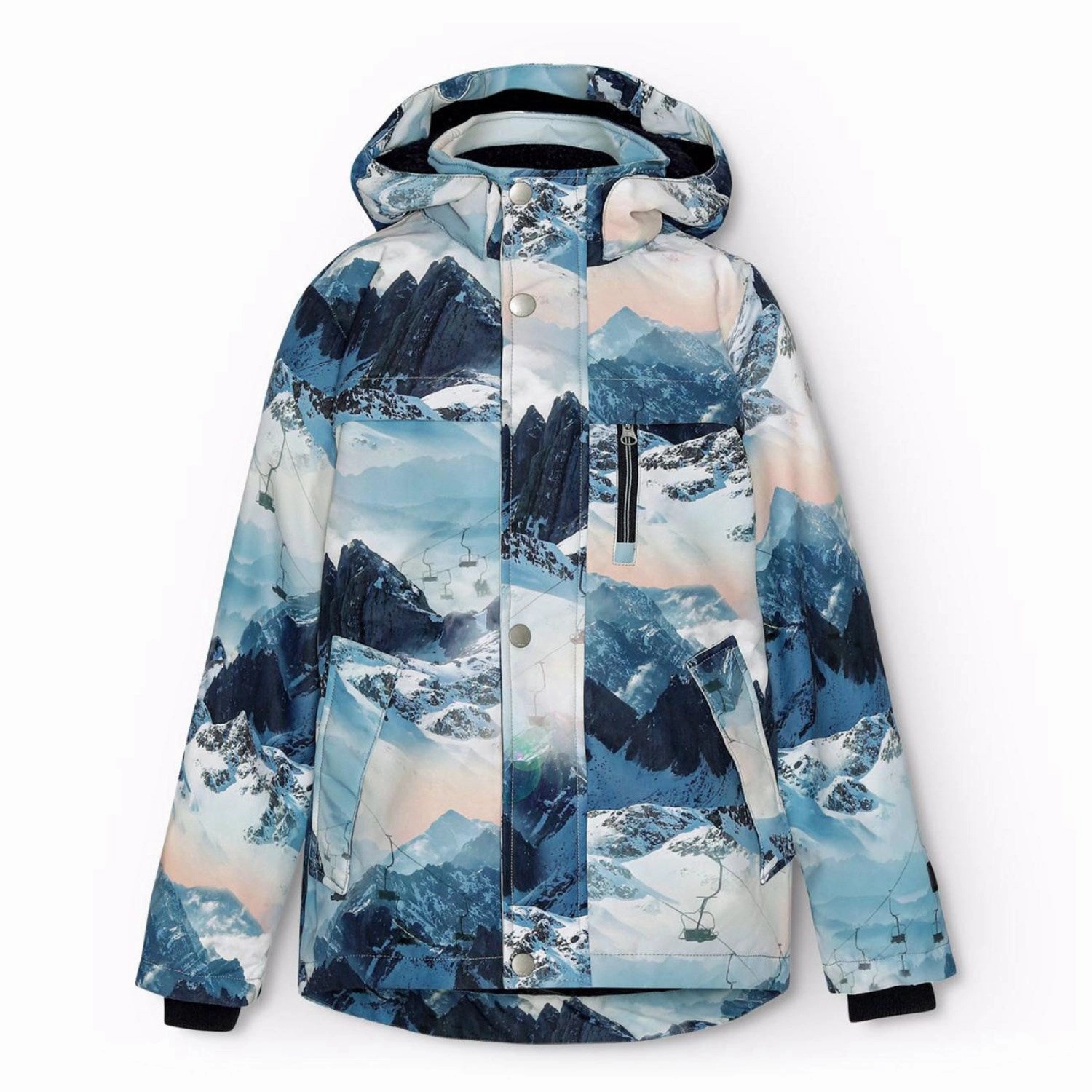 Molo Mountain High Heiko Jacket LowProfileStitching Long Lasting Shape Retention
