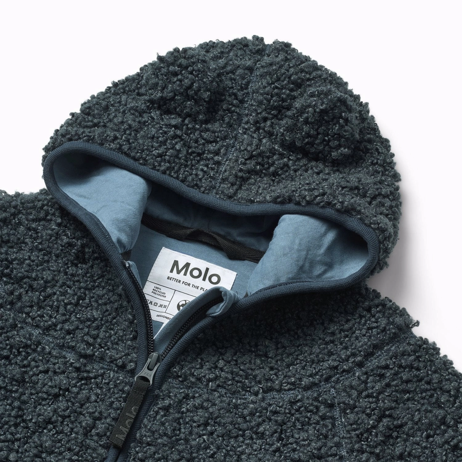 Basic Fit Ventilated Back Molo Night Navy Ummi Fleece Jacket