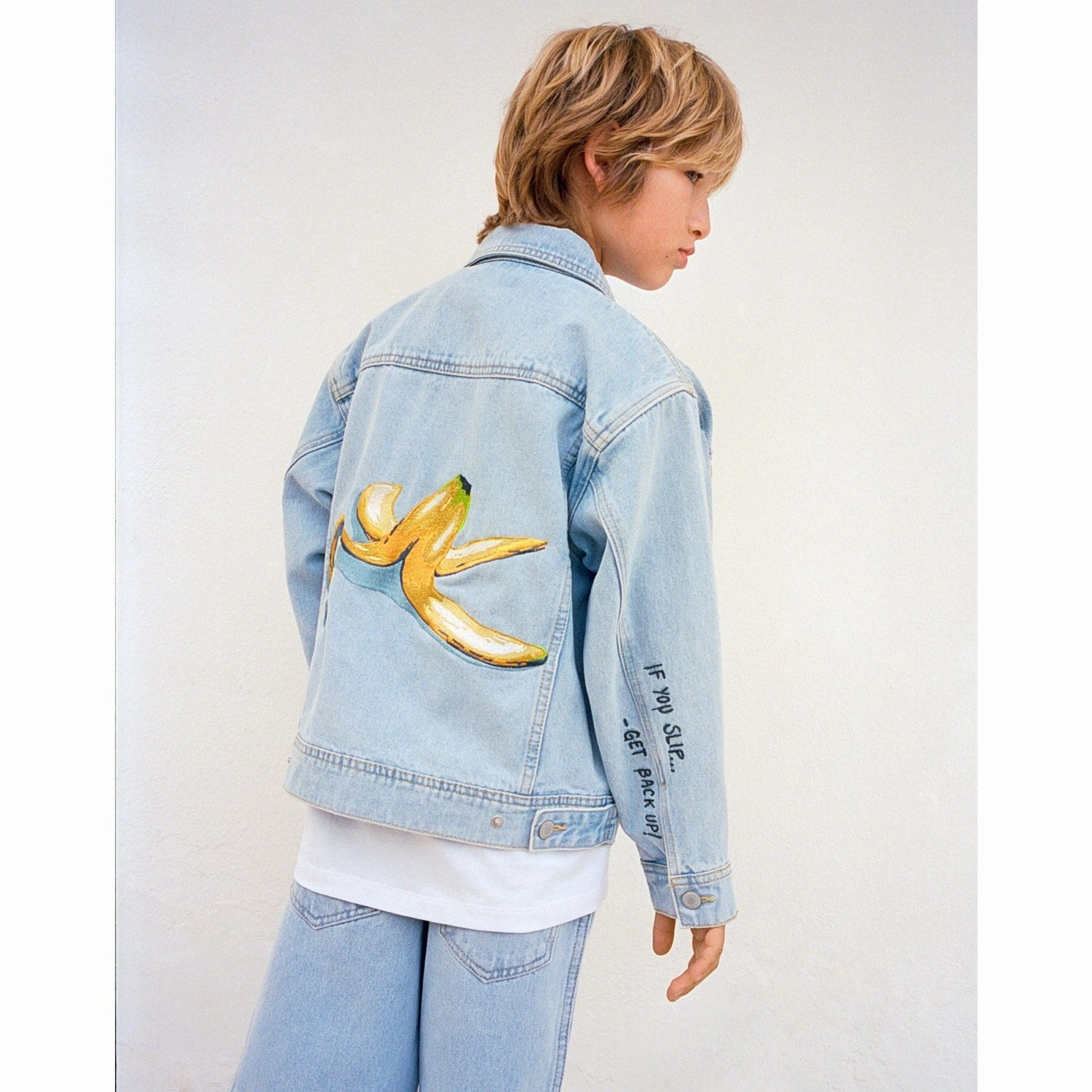 City Look Evening Out Molo Sun-bleach Blue Honore Jacket