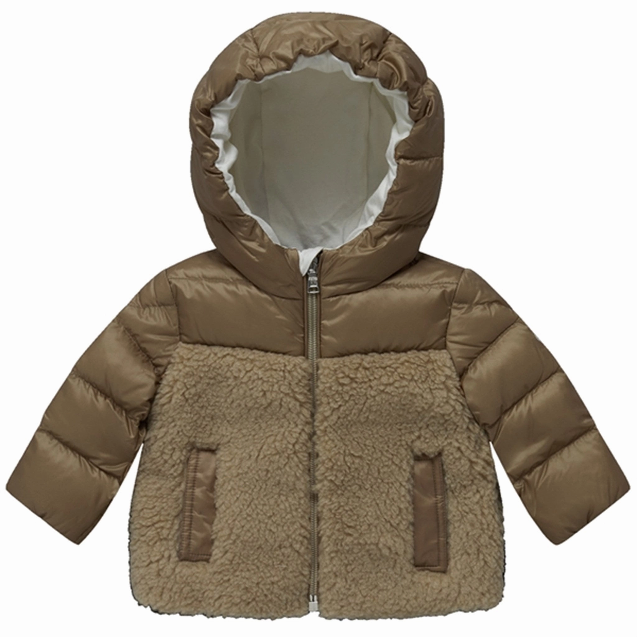 Stretchable Cuffs Autumn Vibe Moncler Amin Jacket Light Brown