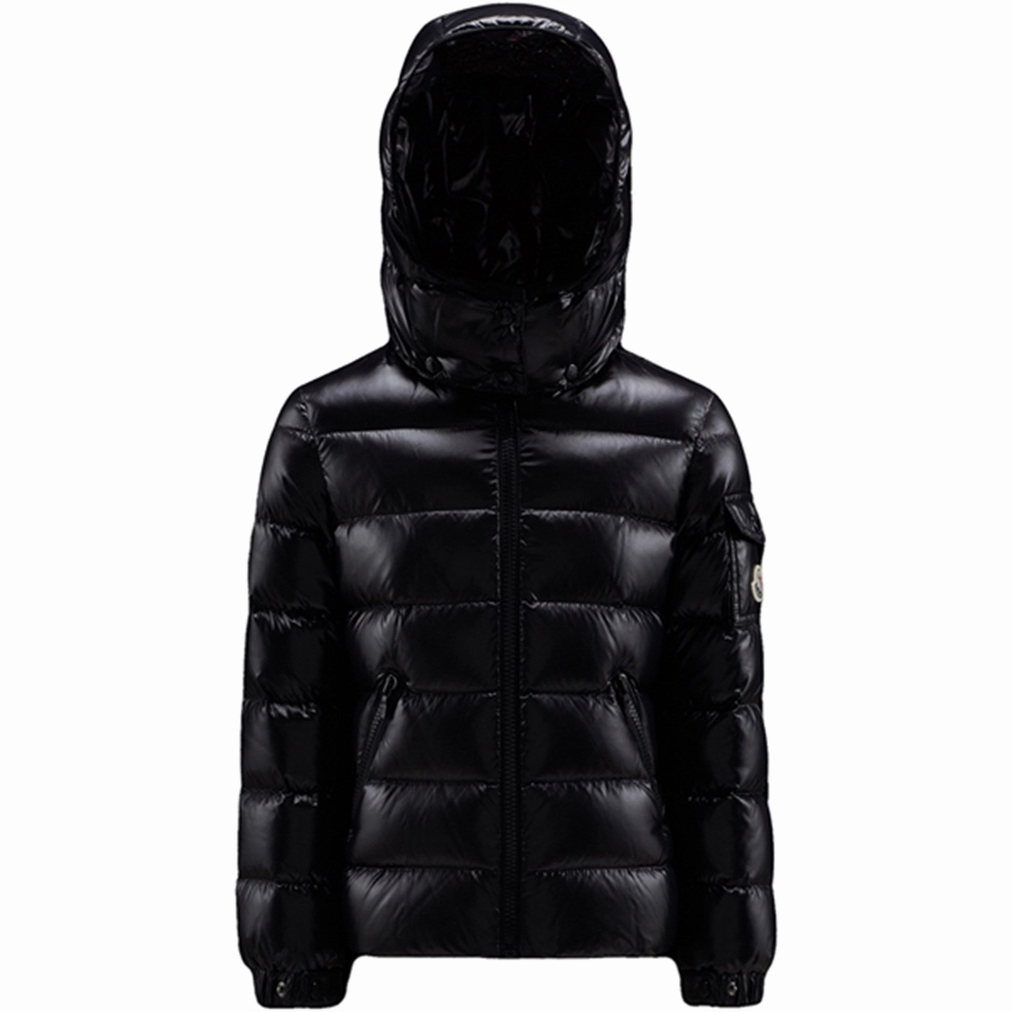 Cozy Texture RipResistant Reinforcement Moncler Bady Jacket Black